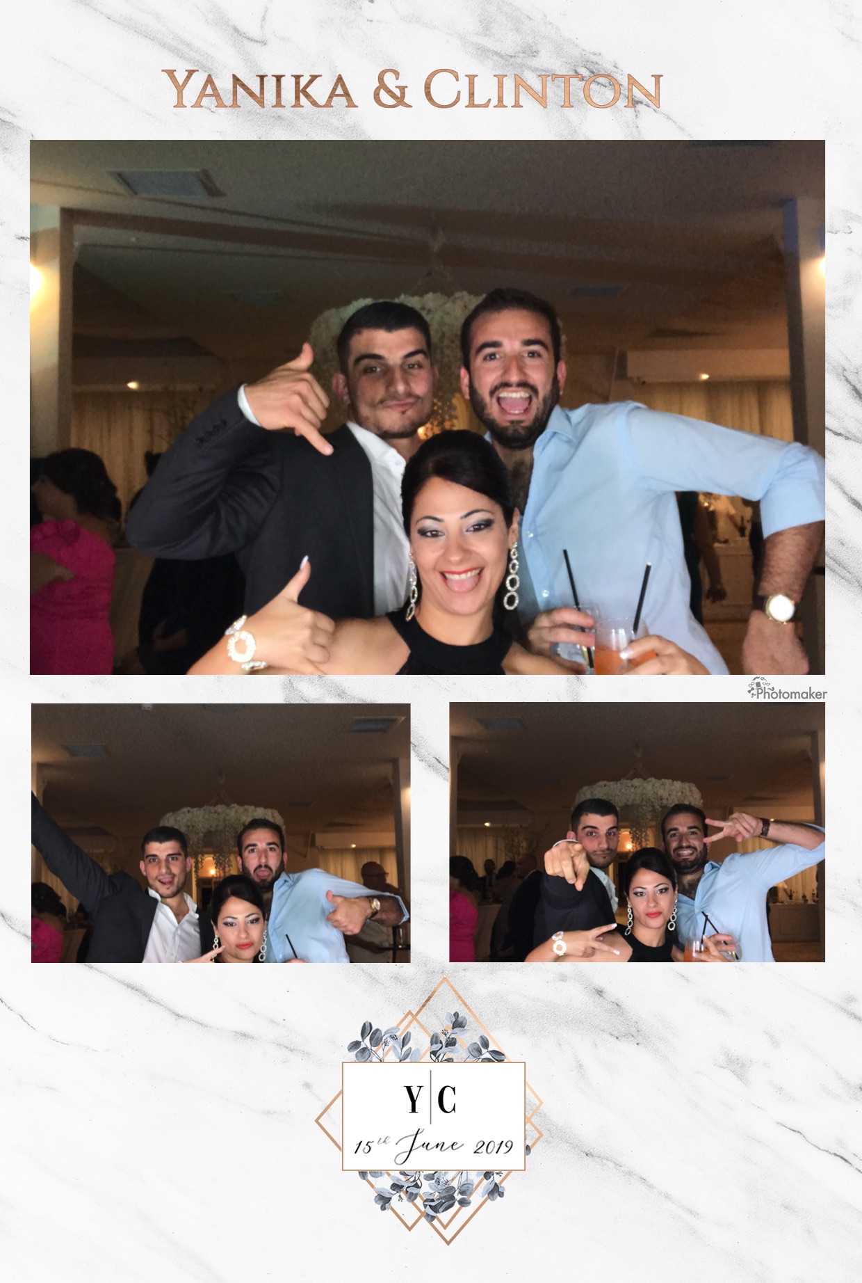 Wedding Yanika Bezzina Clinton Pace | View more photos from the event at gallery.photomakerphotobooth.com.mt/u/PhotomakerMalta/Wedding-Yanika-Bezzina-Clinton-Pace
