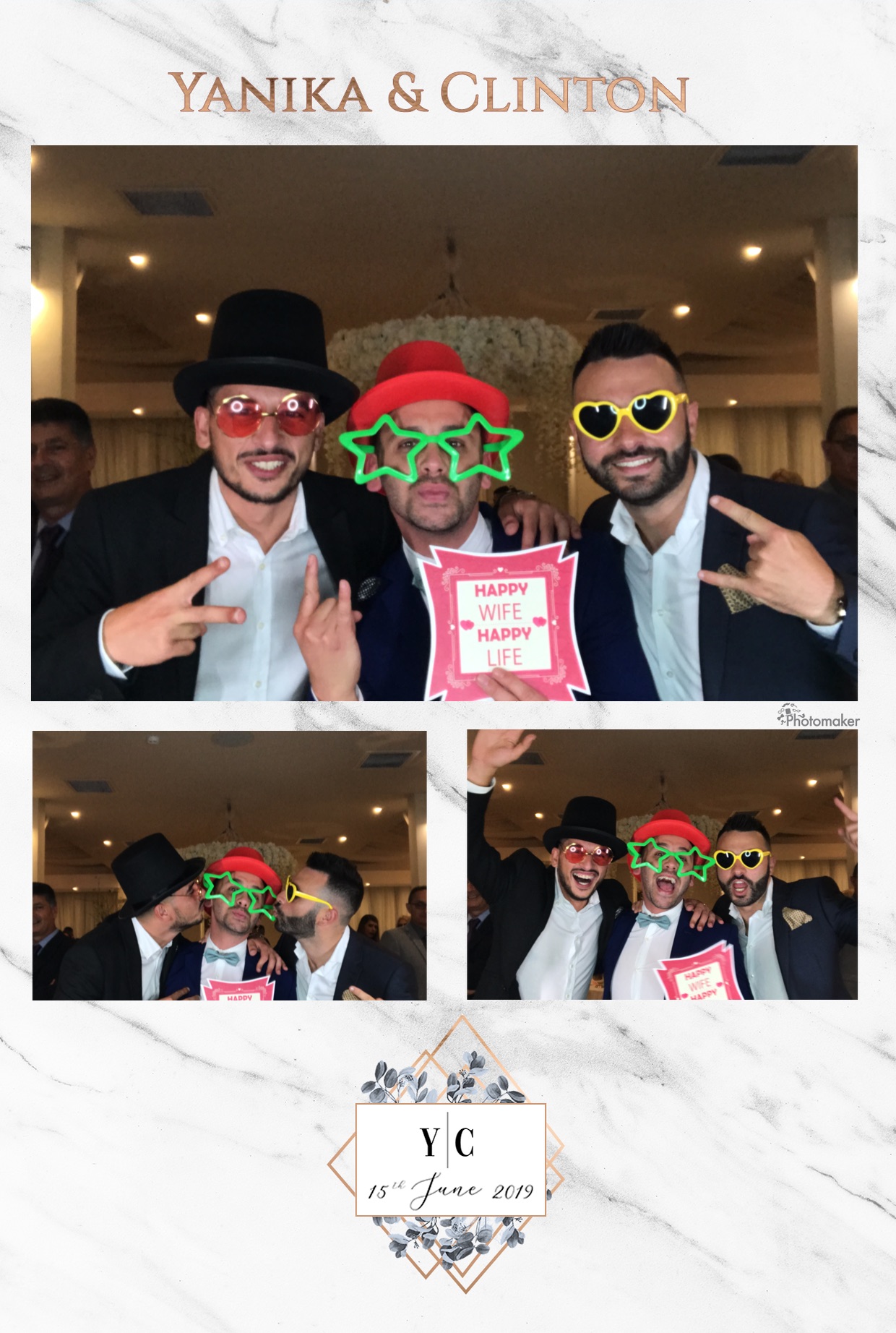 Wedding Yanika Bezzina Clinton Pace | View more photos from the event at gallery.photomakerphotobooth.com.mt/u/PhotomakerMalta/Wedding-Yanika-Bezzina-Clinton-Pace