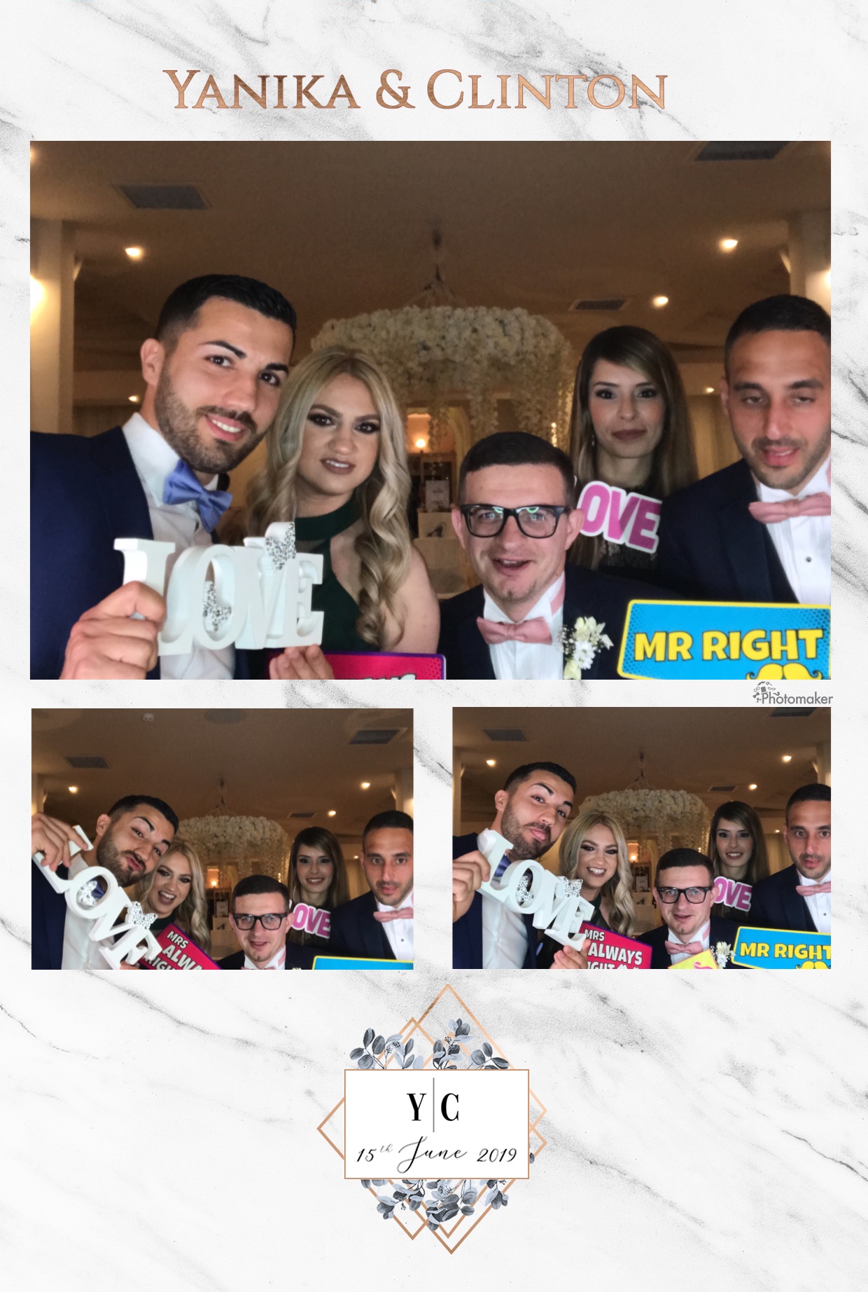 Wedding Yanika Bezzina Clinton Pace | View more photos from the event at gallery.photomakerphotobooth.com.mt/u/PhotomakerMalta/Wedding-Yanika-Bezzina-Clinton-Pace