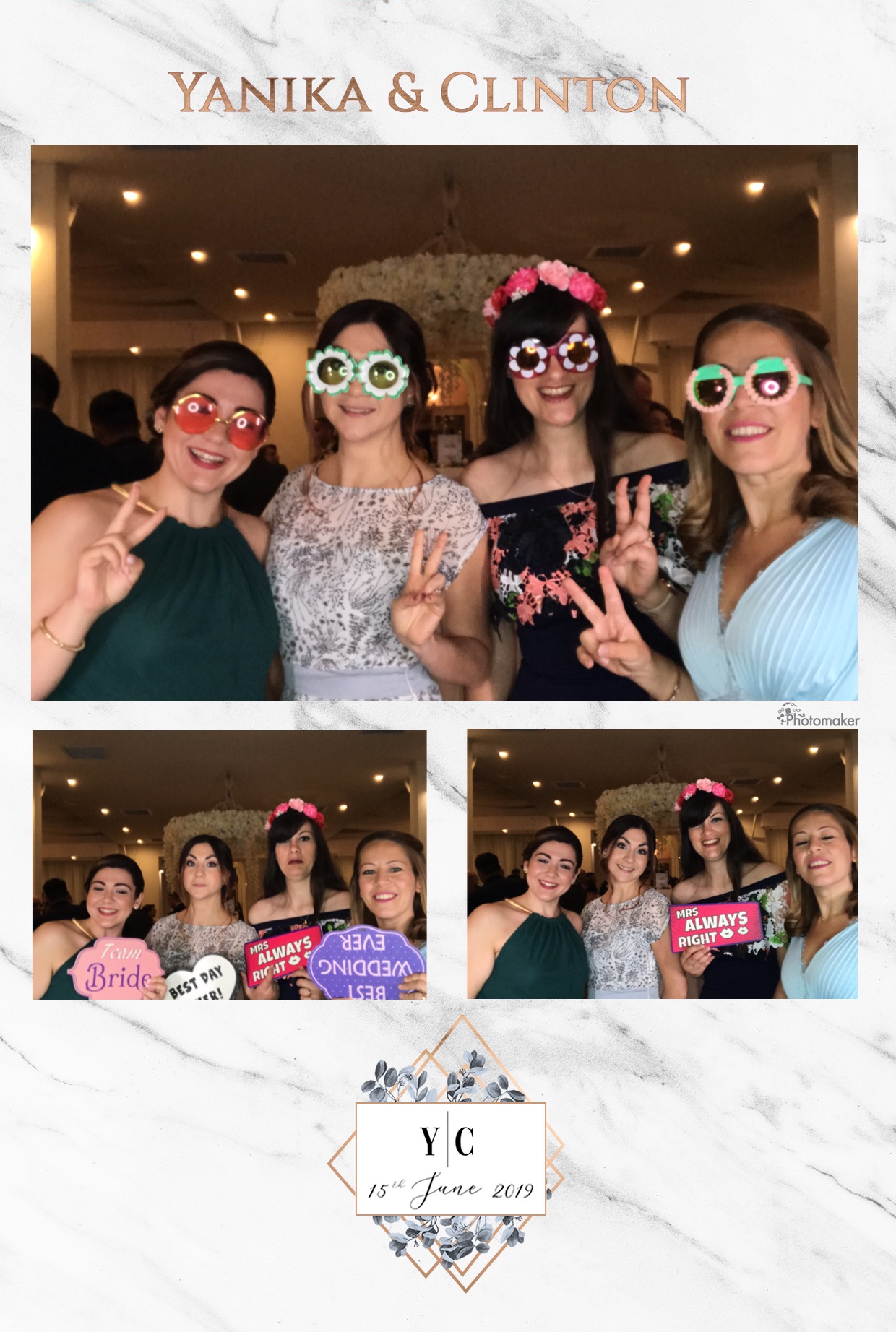 Wedding Yanika Bezzina Clinton Pace | View more photos from the event at gallery.photomakerphotobooth.com.mt/u/PhotomakerMalta/Wedding-Yanika-Bezzina-Clinton-Pace