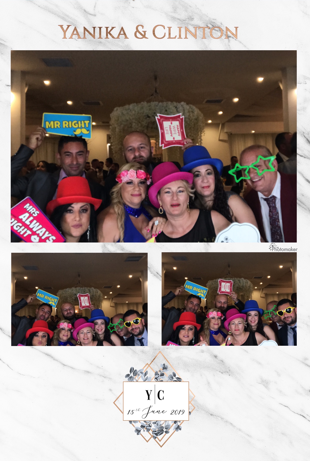 Wedding Yanika Bezzina Clinton Pace | View more photos from the event at gallery.photomakerphotobooth.com.mt/u/PhotomakerMalta/Wedding-Yanika-Bezzina-Clinton-Pace