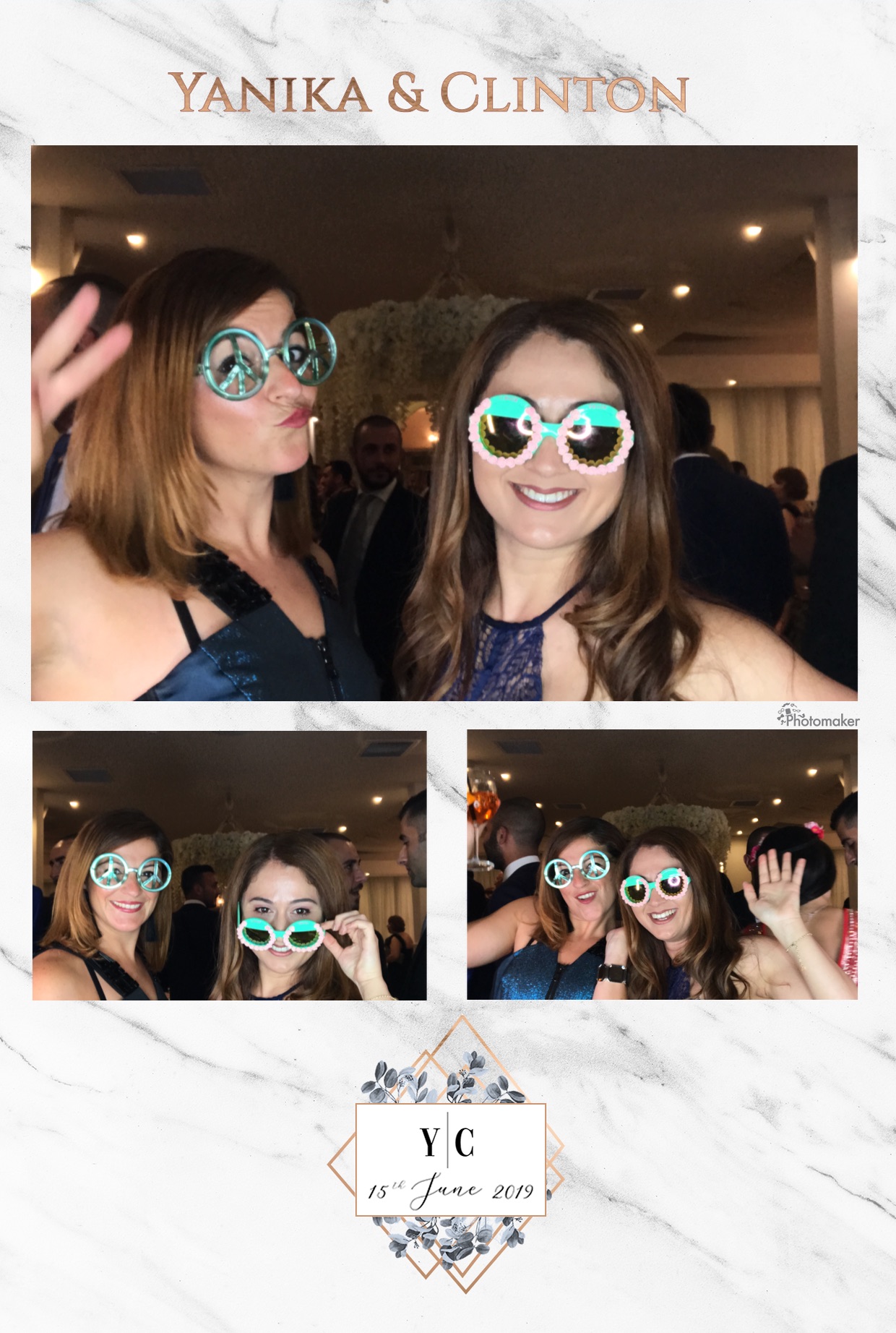 Wedding Yanika Bezzina Clinton Pace | View more photos from the event at gallery.photomakerphotobooth.com.mt/u/PhotomakerMalta/Wedding-Yanika-Bezzina-Clinton-Pace