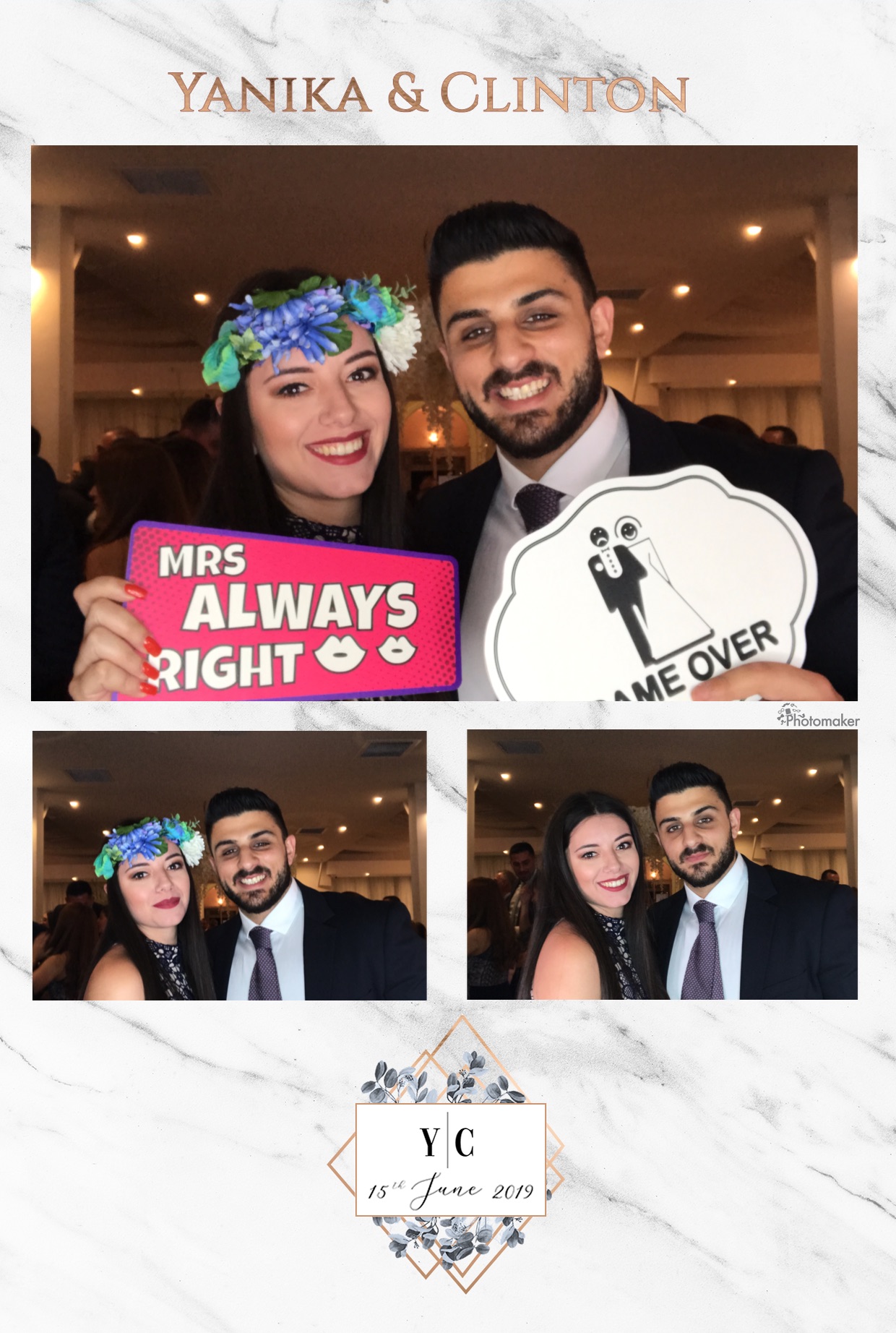 Wedding Yanika Bezzina Clinton Pace | View more photos from the event at gallery.photomakerphotobooth.com.mt/u/PhotomakerMalta/Wedding-Yanika-Bezzina-Clinton-Pace