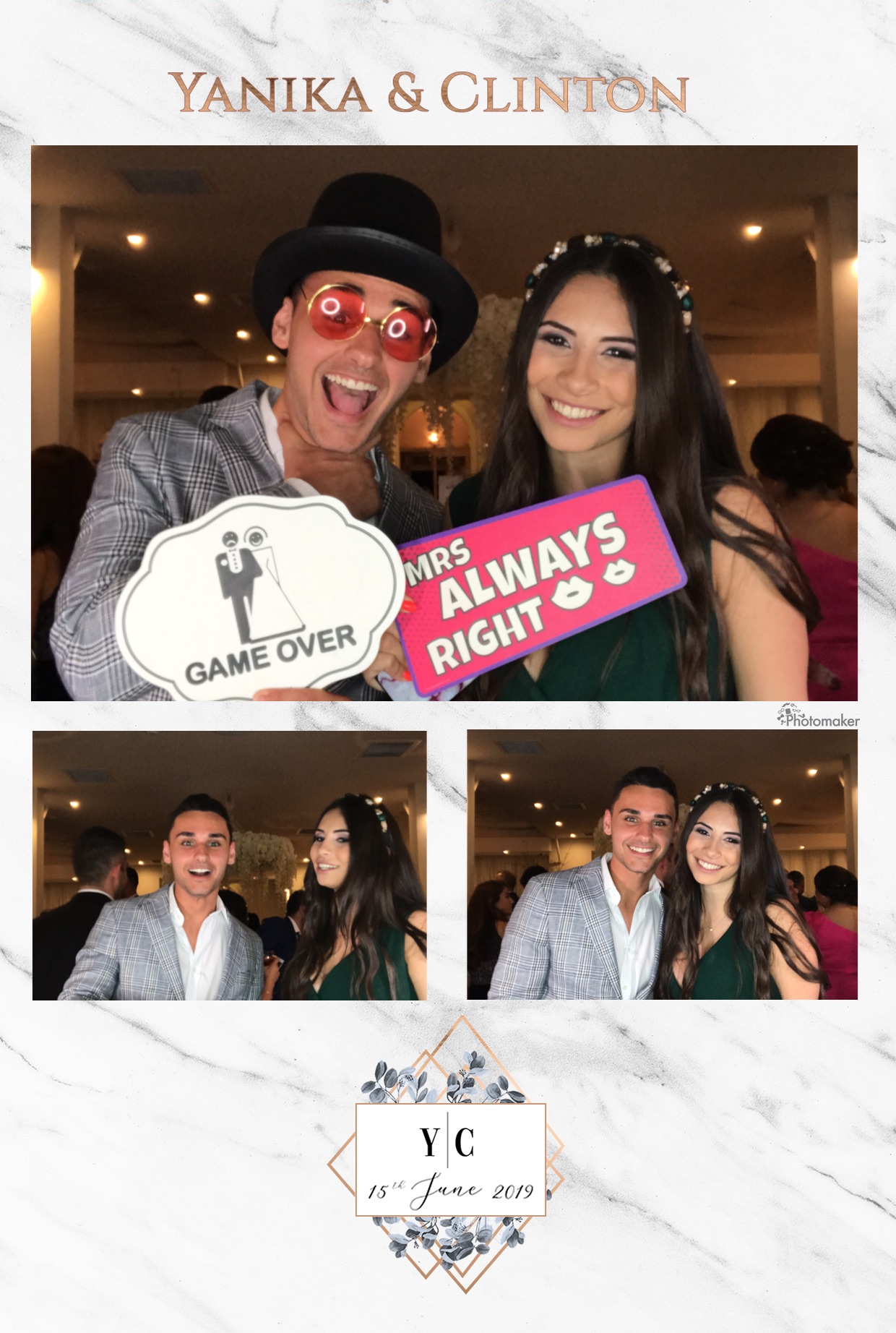 Wedding Yanika Bezzina Clinton Pace | View more photos from the event at gallery.photomakerphotobooth.com.mt/u/PhotomakerMalta/Wedding-Yanika-Bezzina-Clinton-Pace