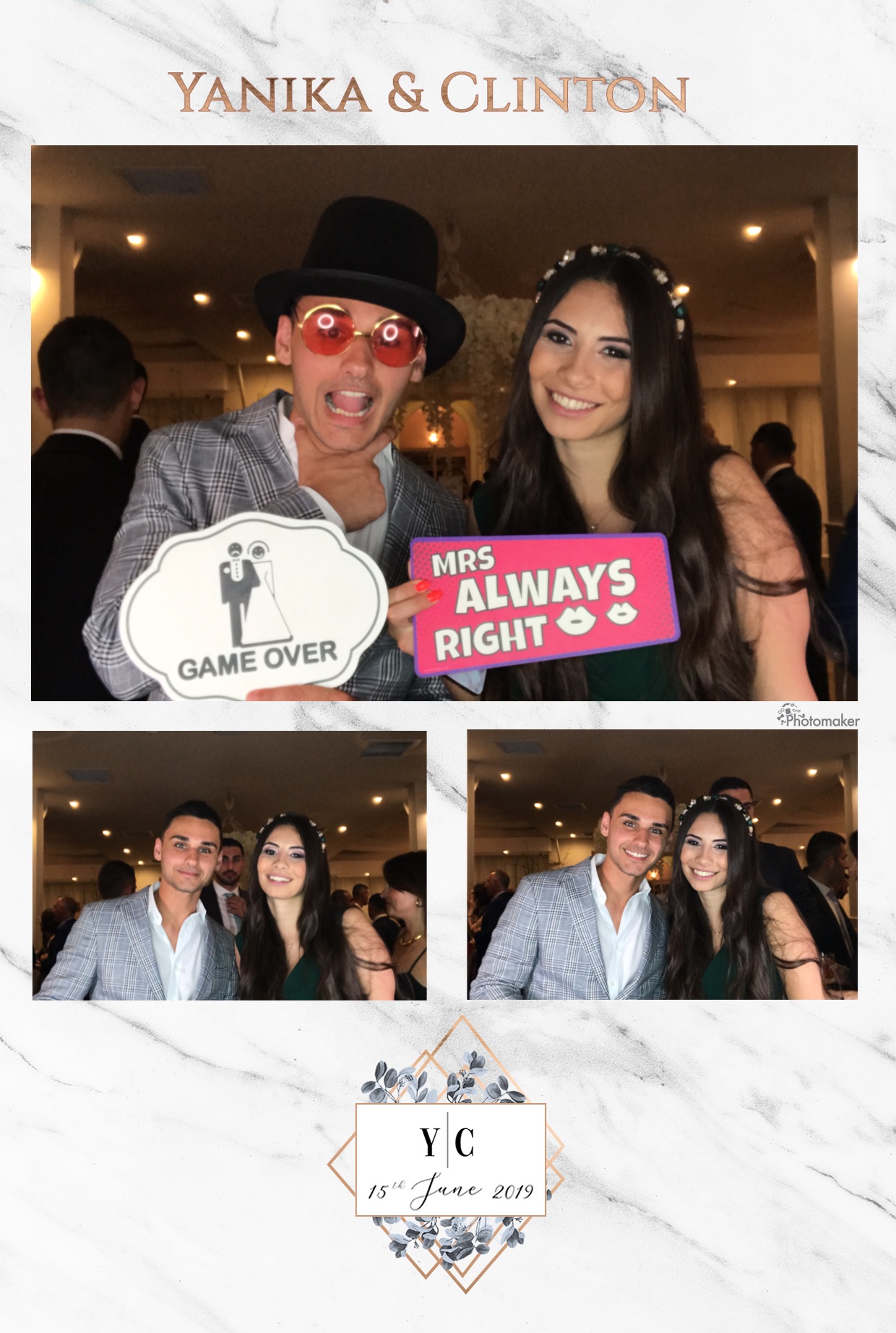 Wedding Yanika Bezzina Clinton Pace | View more photos from the event at gallery.photomakerphotobooth.com.mt/u/PhotomakerMalta/Wedding-Yanika-Bezzina-Clinton-Pace