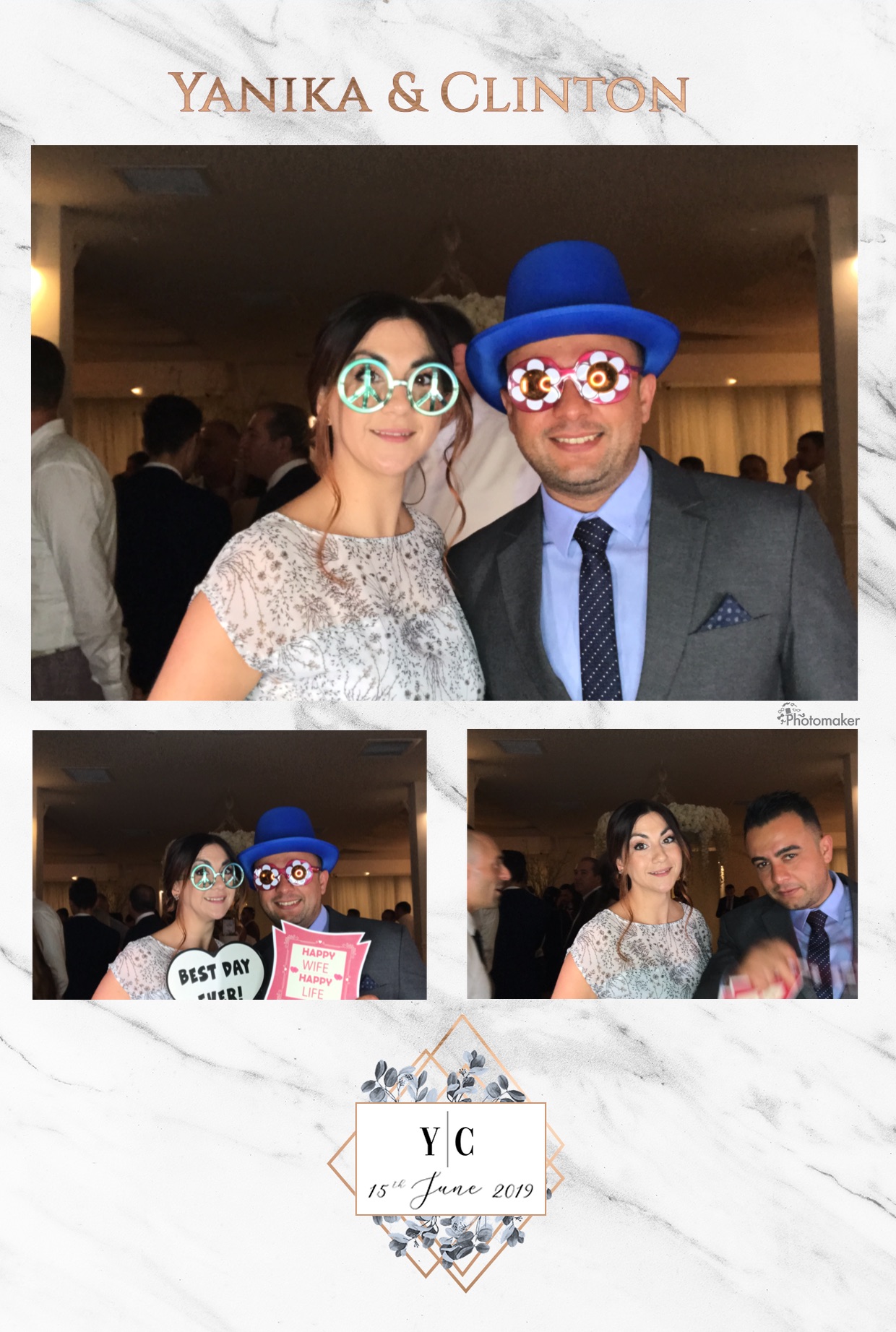 Wedding Yanika Bezzina Clinton Pace | View more photos from the event at gallery.photomakerphotobooth.com.mt/u/PhotomakerMalta/Wedding-Yanika-Bezzina-Clinton-Pace