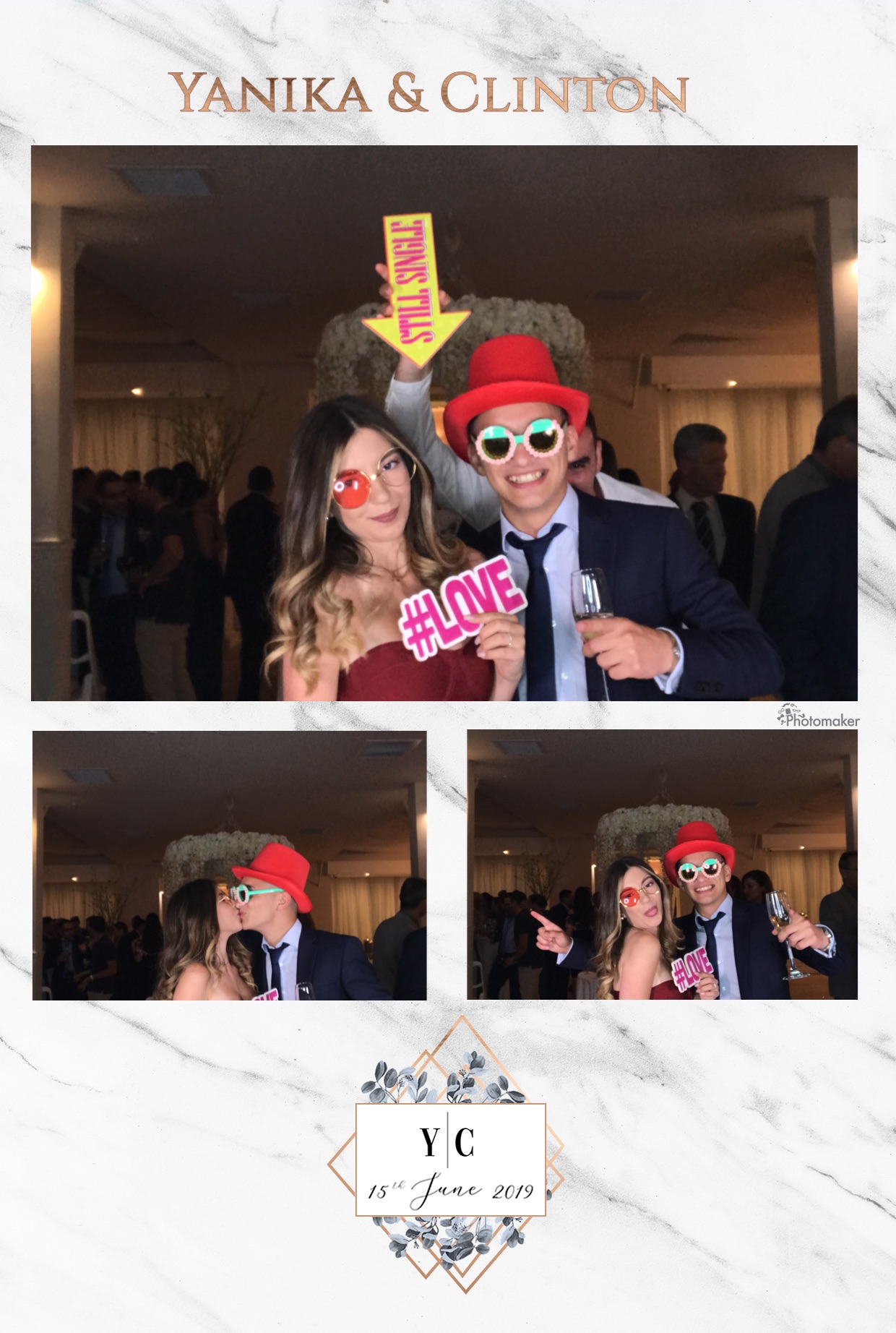Wedding Yanika Bezzina Clinton Pace | View more photos from the event at gallery.photomakerphotobooth.com.mt/u/PhotomakerMalta/Wedding-Yanika-Bezzina-Clinton-Pace