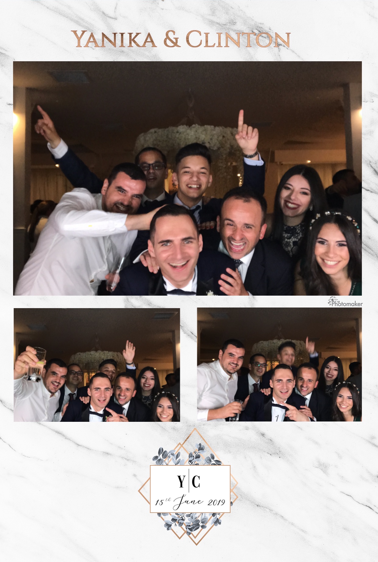 Wedding Yanika Bezzina Clinton Pace | View more photos from the event at gallery.photomakerphotobooth.com.mt/u/PhotomakerMalta/Wedding-Yanika-Bezzina-Clinton-Pace