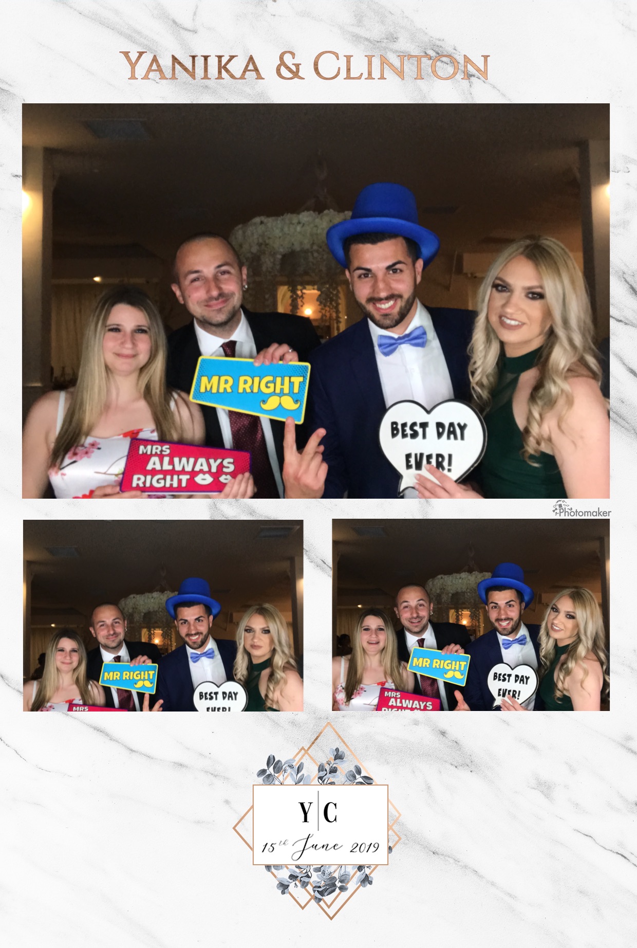 Wedding Yanika Bezzina Clinton Pace | View more photos from the event at gallery.photomakerphotobooth.com.mt/u/PhotomakerMalta/Wedding-Yanika-Bezzina-Clinton-Pace