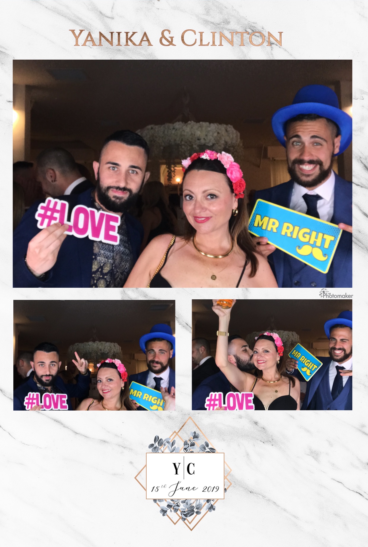 Wedding Yanika Bezzina Clinton Pace | View more photos from the event at gallery.photomakerphotobooth.com.mt/u/PhotomakerMalta/Wedding-Yanika-Bezzina-Clinton-Pace