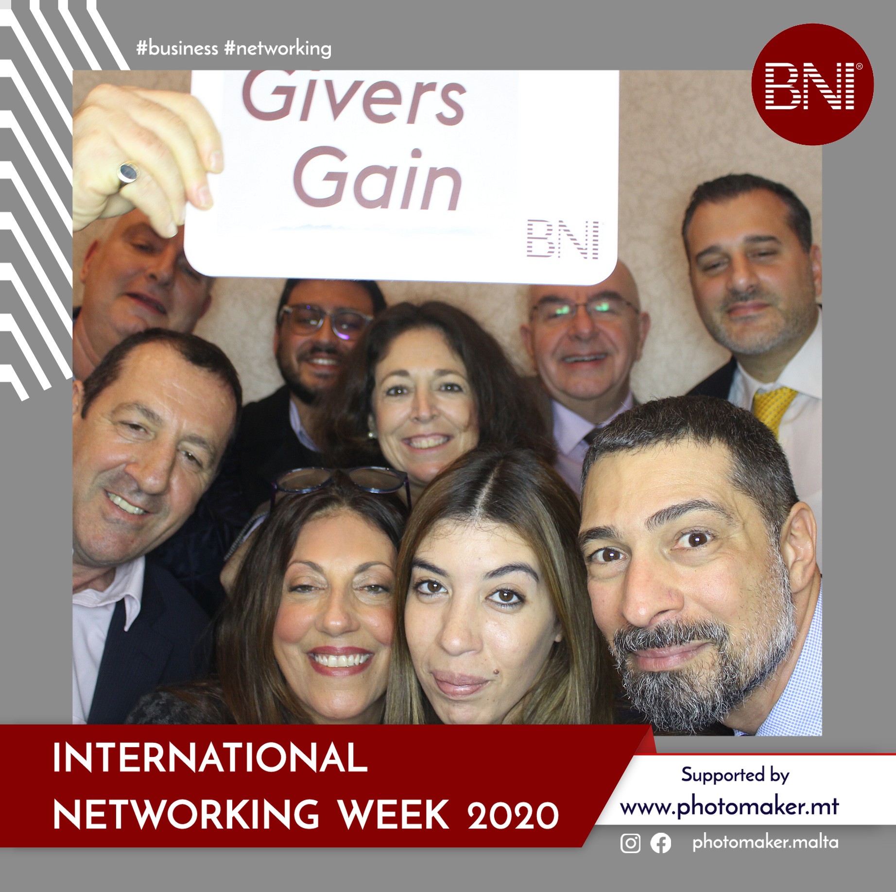 BNI International Visitors Week Activity | View more photos from the event at gallery.photomakerphotobooth.com.mt/u/PhotomakerMalta/BNI-International-Visitors-Week-Activity