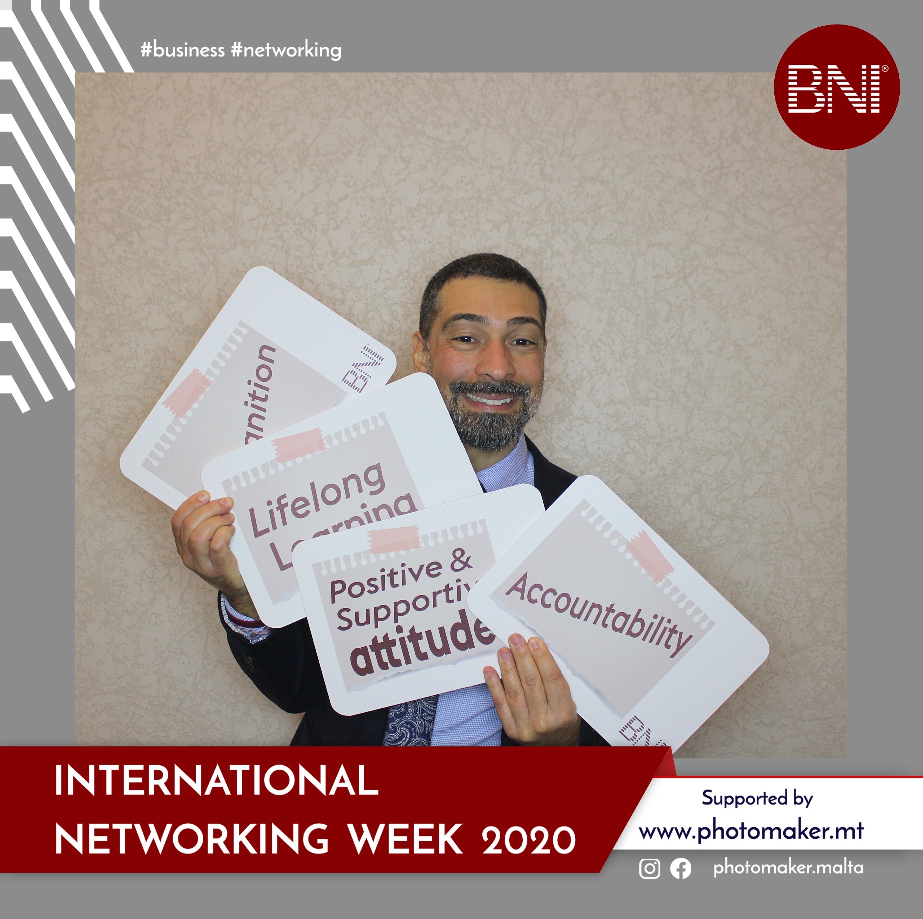 BNI International Visitors Week Activity | View more photos from the event at gallery.photomakerphotobooth.com.mt/u/PhotomakerMalta/BNI-International-Visitors-Week-Activity