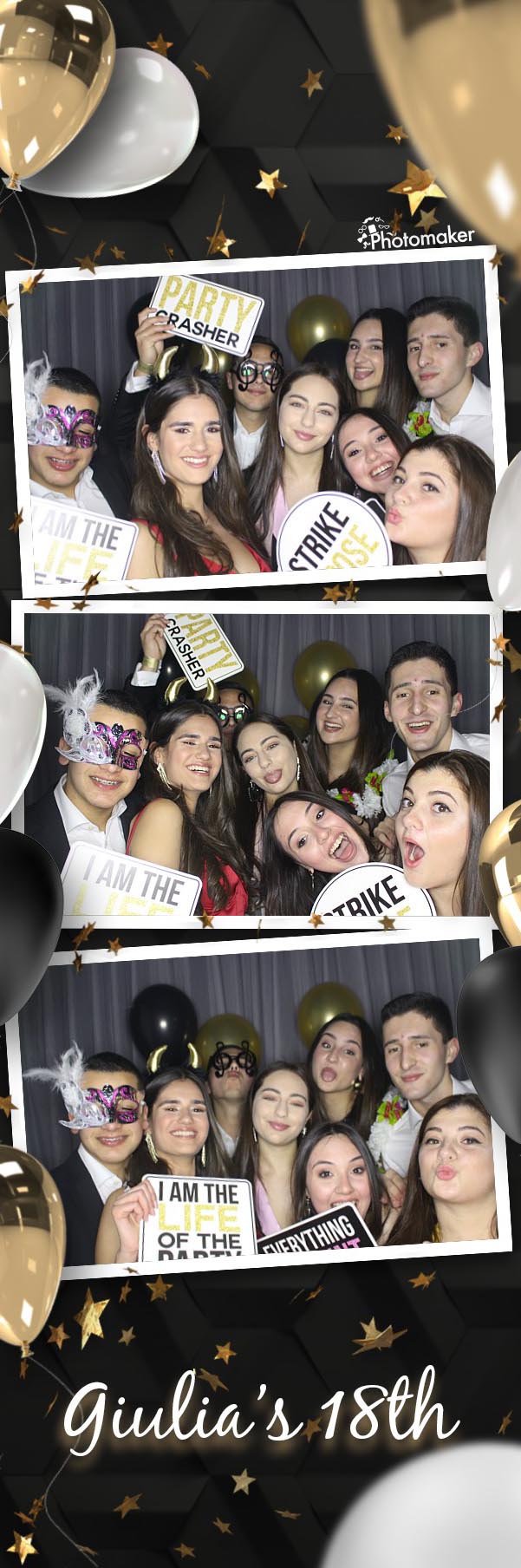 Giulia's 18th birthday | View more photos from the event at gallery.photomakerphotobooth.com.mt/u/PhotomakerMalta/Giulias-18th-birthday