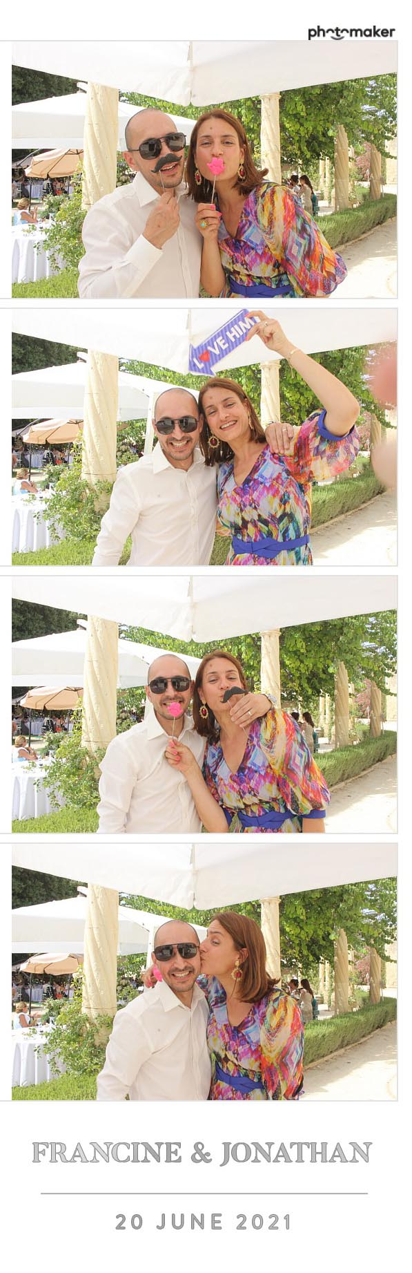 Francine & Jonathan's Wedding | View more photos from the event at gallery.photomakerphotobooth.com.mt/u/PhotomakerMalta/Francine-Jonathans-Wedding