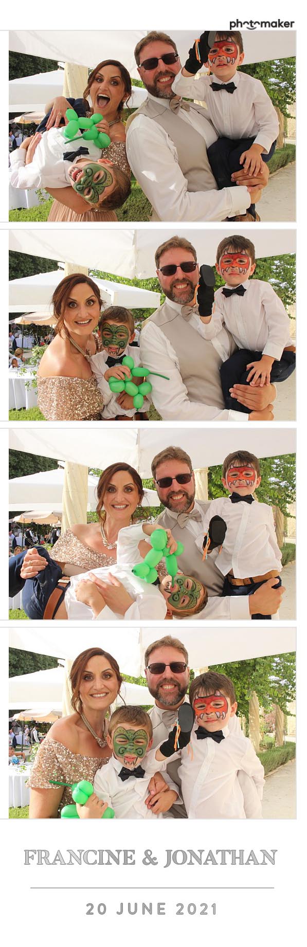 Francine & Jonathan's Wedding | View more photos from the event at gallery.photomakerphotobooth.com.mt/u/PhotomakerMalta/Francine-Jonathans-Wedding