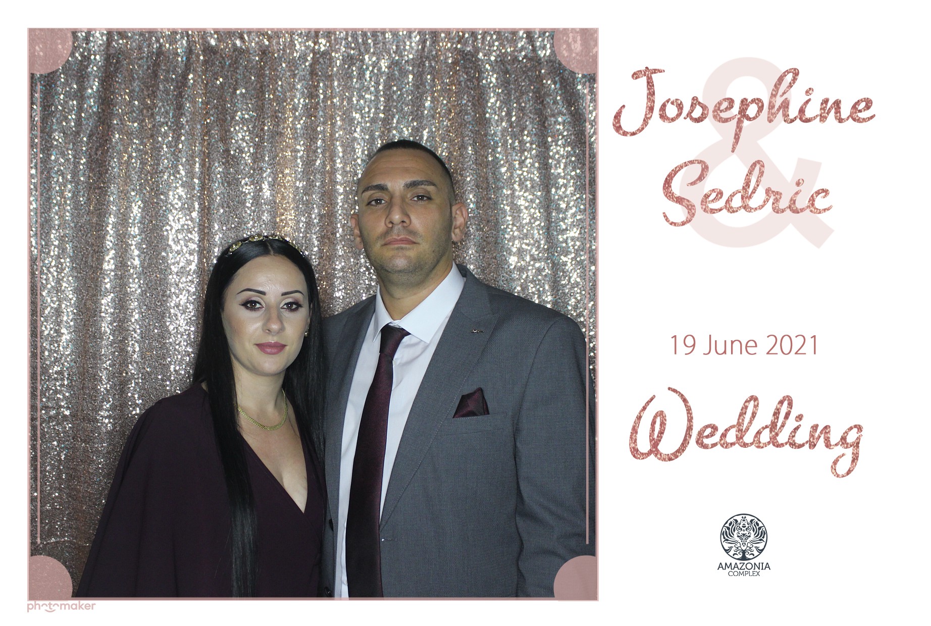 Josephine & Sedric's wedding | View more photos from the event at gallery.photomakerphotobooth.com.mt/u/PhotomakerMalta/Josephine-Sedrics-wedding