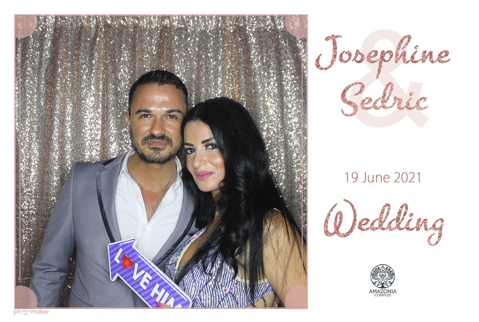 Josephine & Sedric's wedding | View more photos from the event at gallery.photomakerphotobooth.com.mt/u/PhotomakerMalta/Josephine-Sedrics-wedding