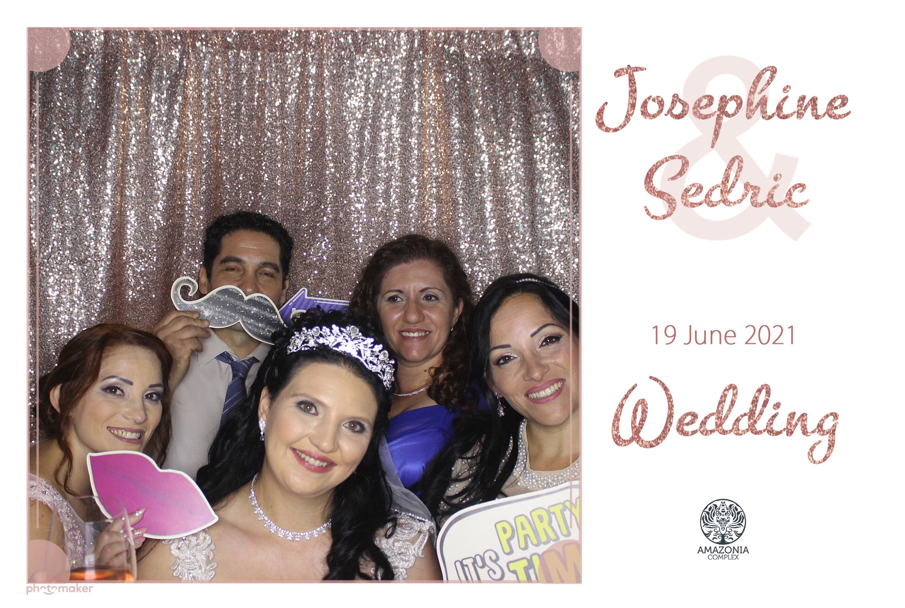 Josephine & Sedric's wedding | View more photos from the event at gallery.photomakerphotobooth.com.mt/u/PhotomakerMalta/Josephine-Sedrics-wedding