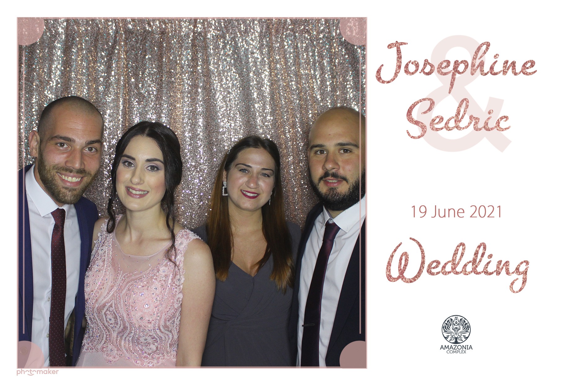 Josephine & Sedric's wedding | View more photos from the event at gallery.photomakerphotobooth.com.mt/u/PhotomakerMalta/Josephine-Sedrics-wedding