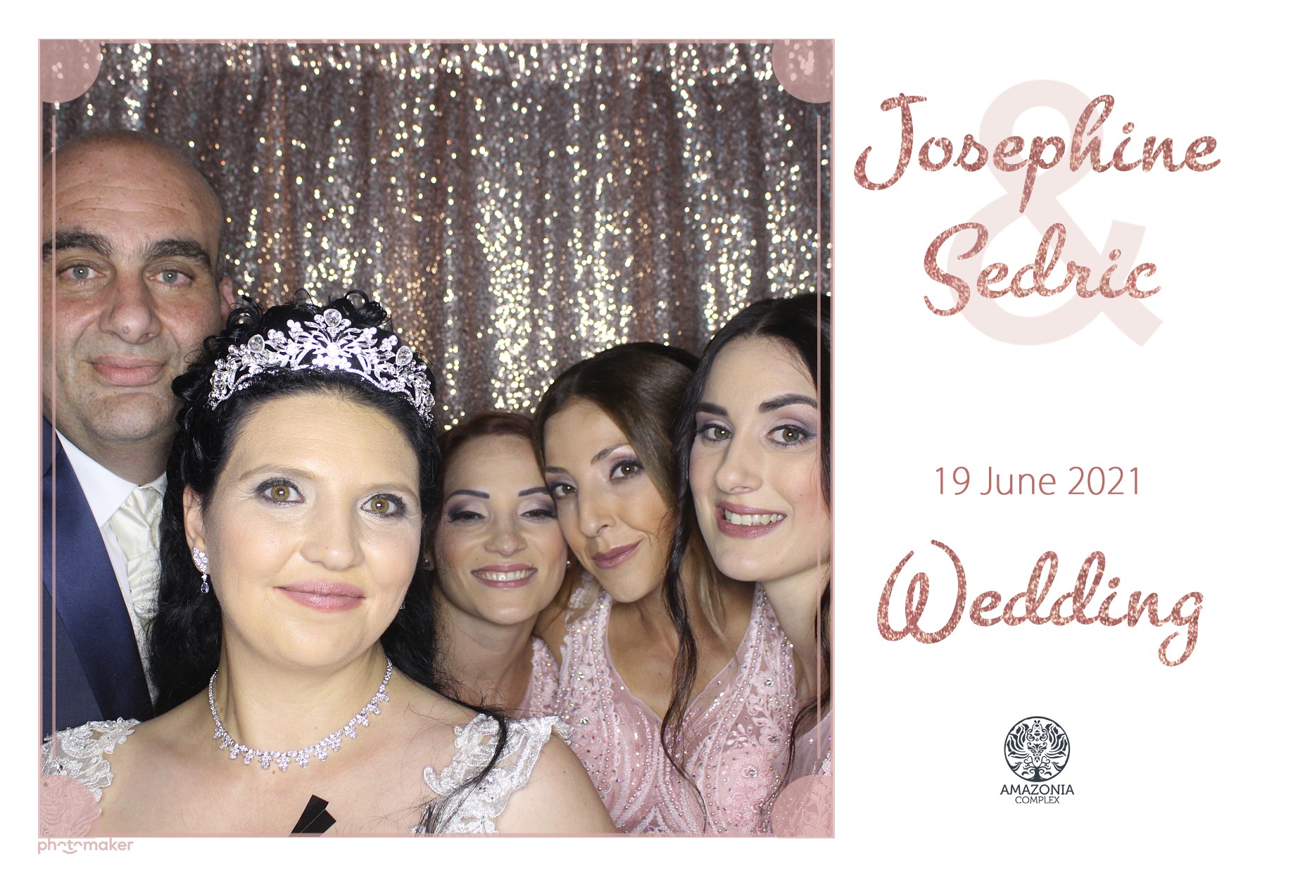 Josephine & Sedric's wedding | View more photos from the event at gallery.photomakerphotobooth.com.mt/u/PhotomakerMalta/Josephine-Sedrics-wedding