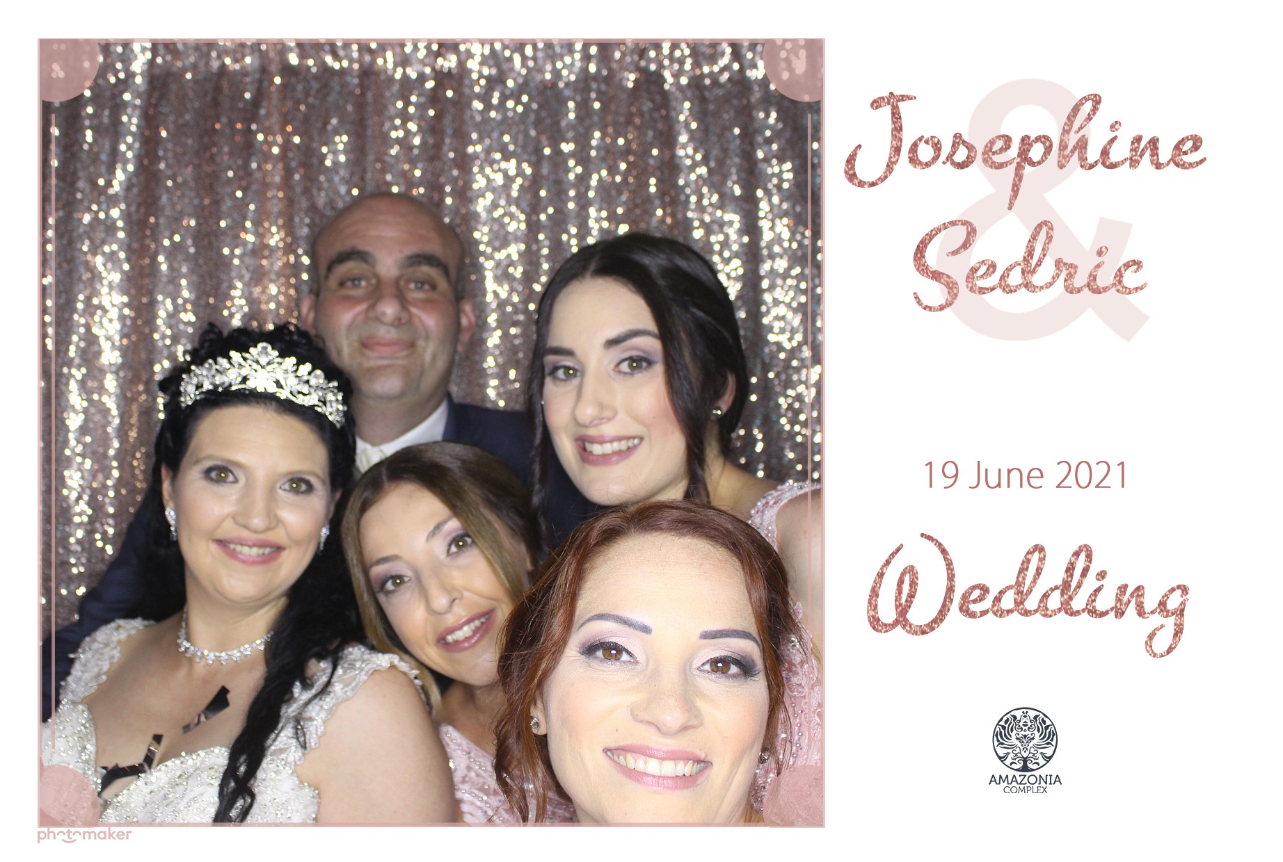 Josephine & Sedric's wedding | View more photos from the event at gallery.photomakerphotobooth.com.mt/u/PhotomakerMalta/Josephine-Sedrics-wedding
