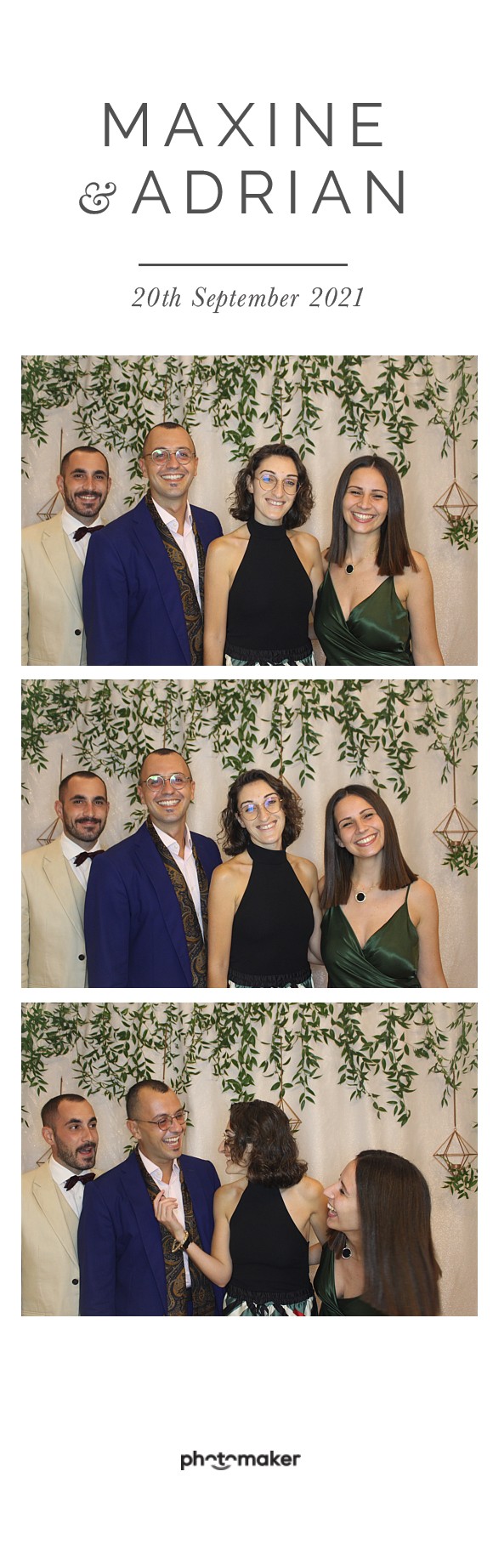 Maxine & Adrian's Wedding | View more photos from the event at gallery.photomakerphotobooth.com.mt/u/PhotomakerMalta/Maxine-Adrians-Wedding