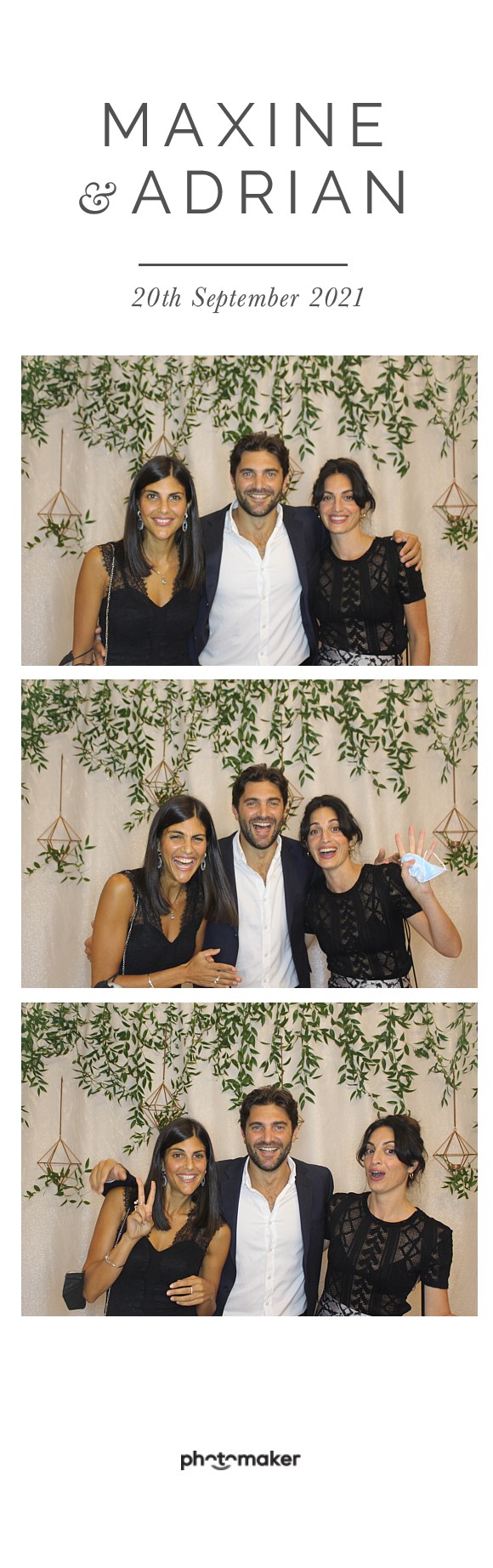 Maxine & Adrian's Wedding | View more photos from the event at gallery.photomakerphotobooth.com.mt/u/PhotomakerMalta/Maxine-Adrians-Wedding