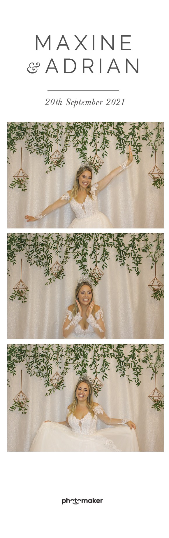Maxine & Adrian's Wedding | View more photos from the event at gallery.photomakerphotobooth.com.mt/u/PhotomakerMalta/Maxine-Adrians-Wedding