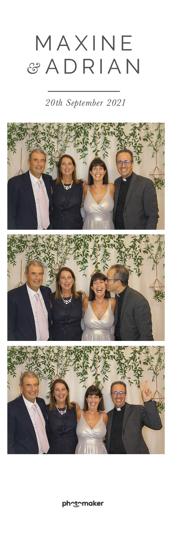 Maxine & Adrian's Wedding | View more photos from the event at gallery.photomakerphotobooth.com.mt/u/PhotomakerMalta/Maxine-Adrians-Wedding