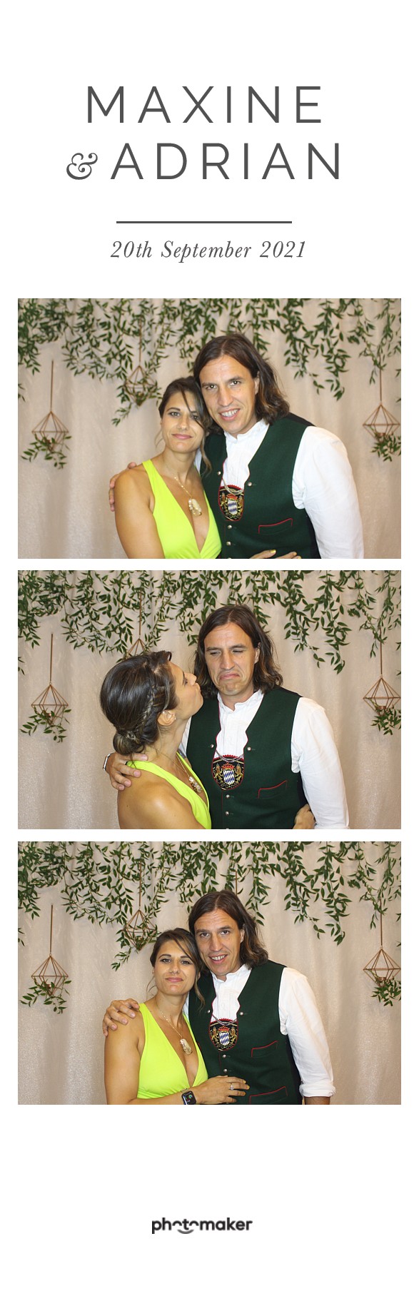 Maxine & Adrian's Wedding | View more photos from the event at gallery.photomakerphotobooth.com.mt/u/PhotomakerMalta/Maxine-Adrians-Wedding