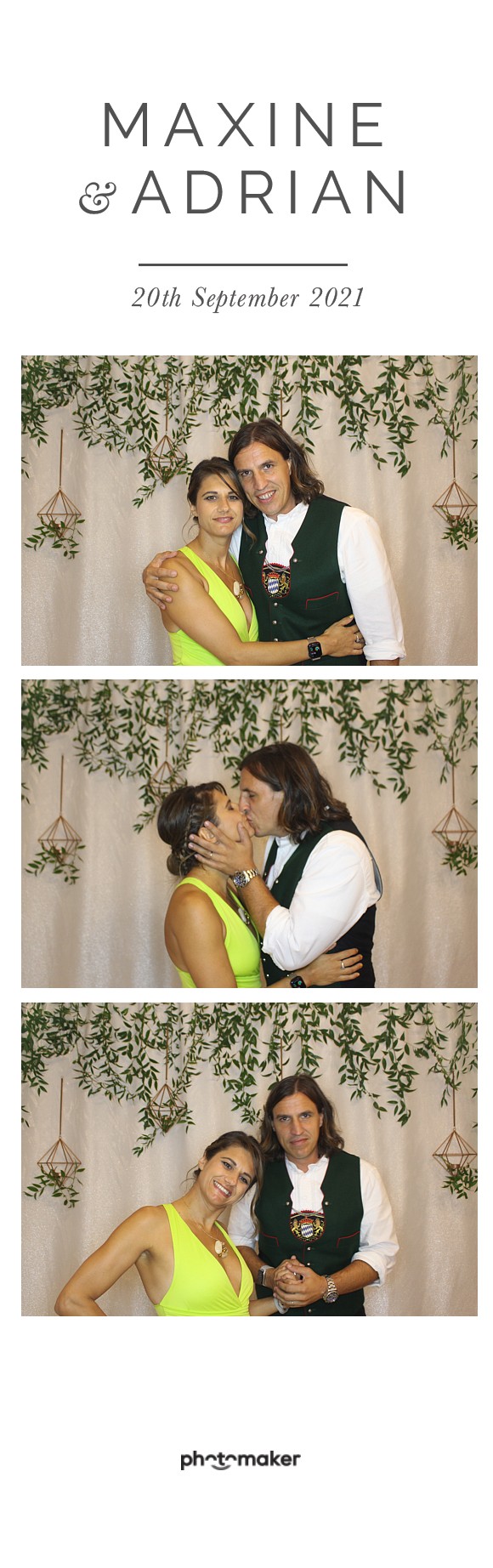 Maxine & Adrian's Wedding | View more photos from the event at gallery.photomakerphotobooth.com.mt/u/PhotomakerMalta/Maxine-Adrians-Wedding