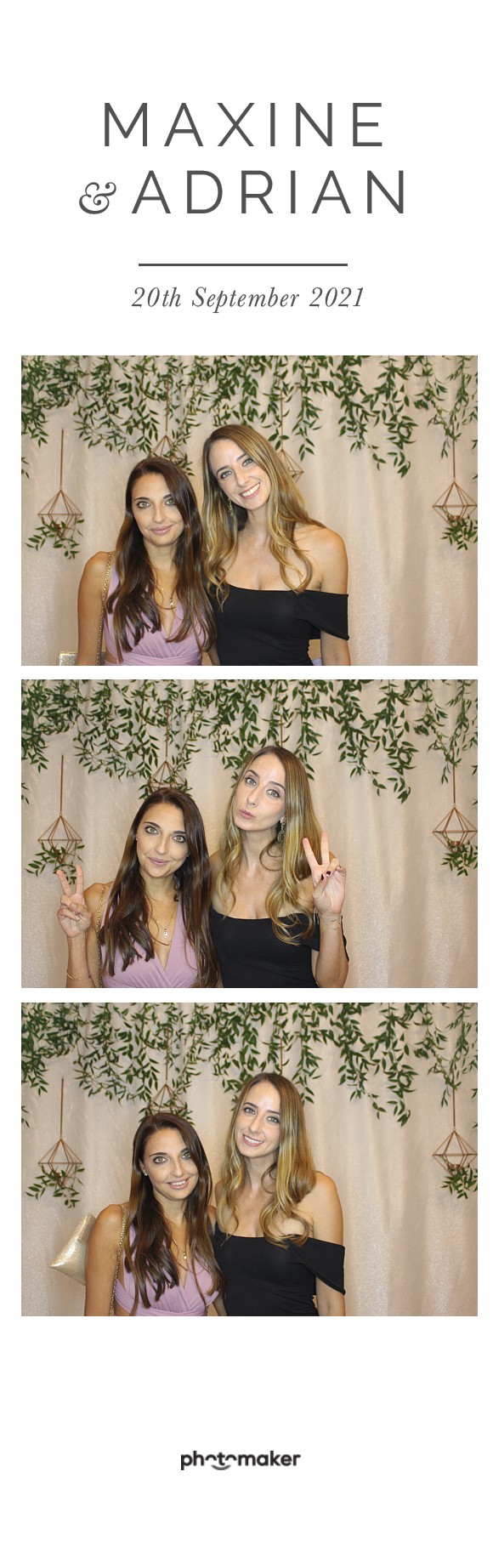 Maxine & Adrian's Wedding | View more photos from the event at gallery.photomakerphotobooth.com.mt/u/PhotomakerMalta/Maxine-Adrians-Wedding