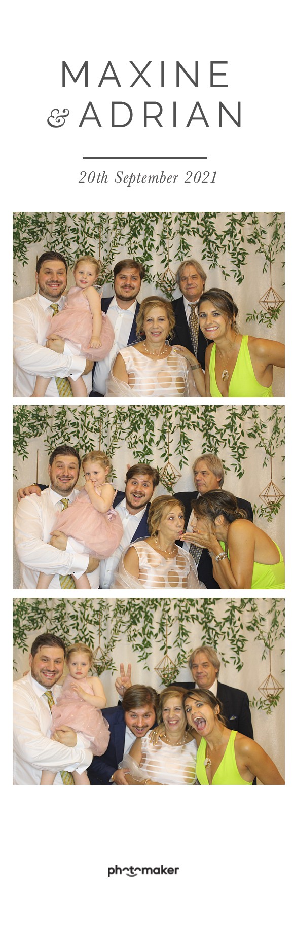 Maxine & Adrian's Wedding | View more photos from the event at gallery.photomakerphotobooth.com.mt/u/PhotomakerMalta/Maxine-Adrians-Wedding