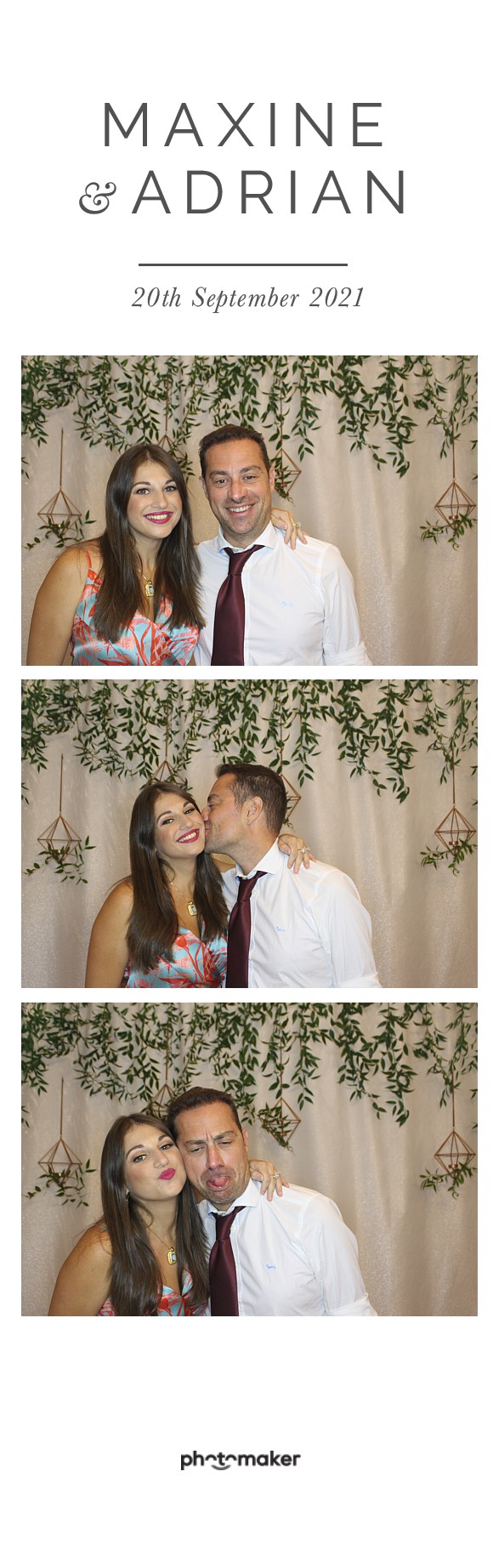 Maxine & Adrian's Wedding | View more photos from the event at gallery.photomakerphotobooth.com.mt/u/PhotomakerMalta/Maxine-Adrians-Wedding