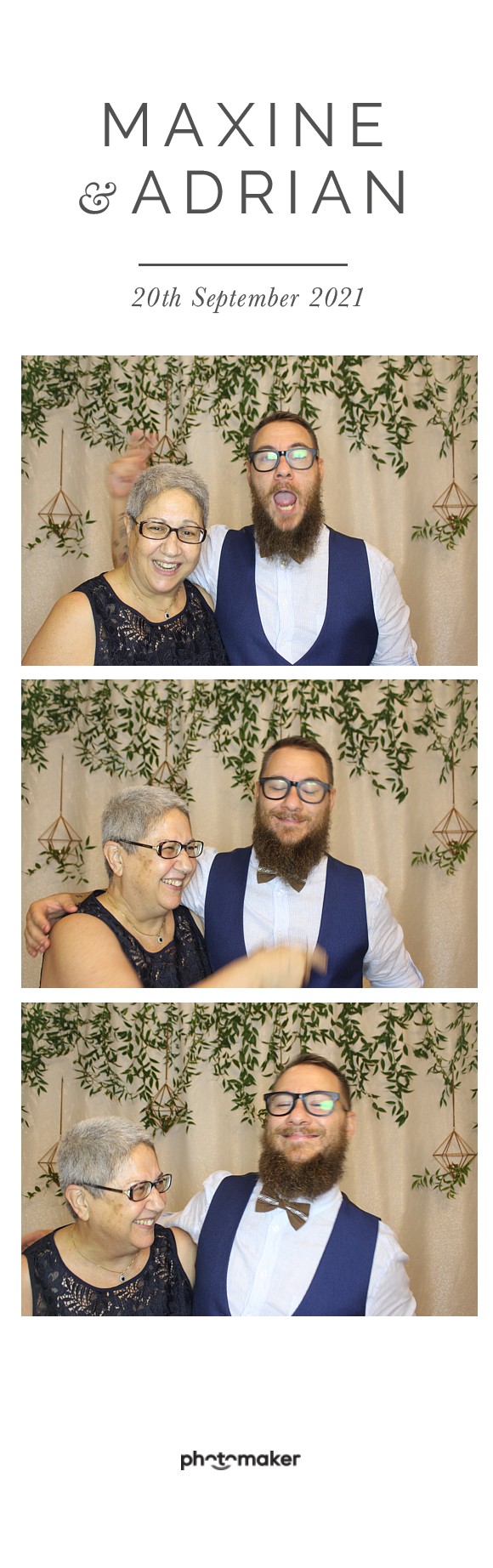 Maxine & Adrian's Wedding | View more photos from the event at gallery.photomakerphotobooth.com.mt/u/PhotomakerMalta/Maxine-Adrians-Wedding