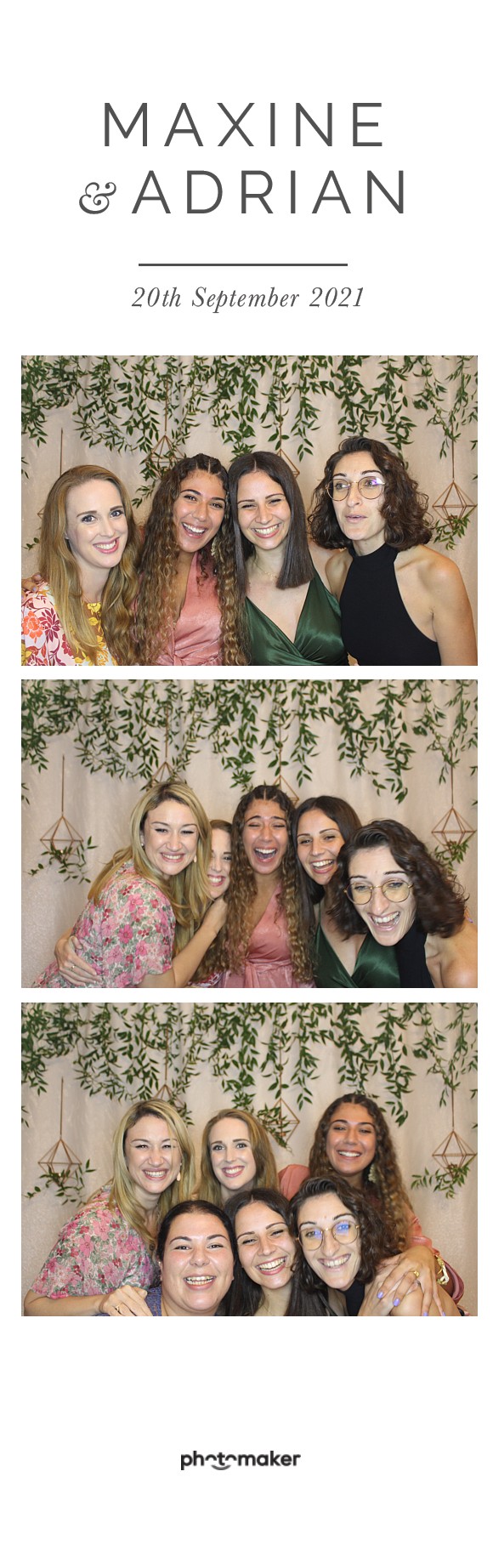 Maxine & Adrian's Wedding | View more photos from the event at gallery.photomakerphotobooth.com.mt/u/PhotomakerMalta/Maxine-Adrians-Wedding