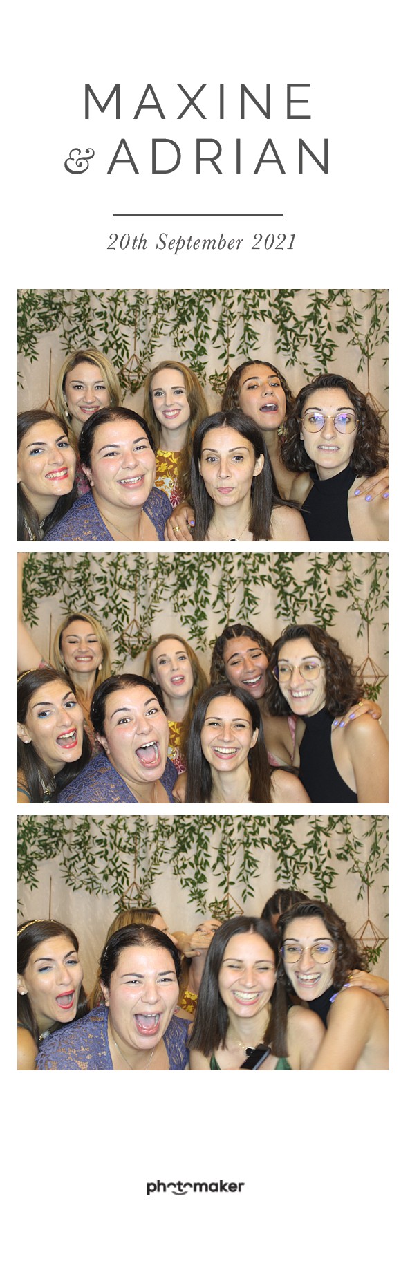 Maxine & Adrian's Wedding | View more photos from the event at gallery.photomakerphotobooth.com.mt/u/PhotomakerMalta/Maxine-Adrians-Wedding