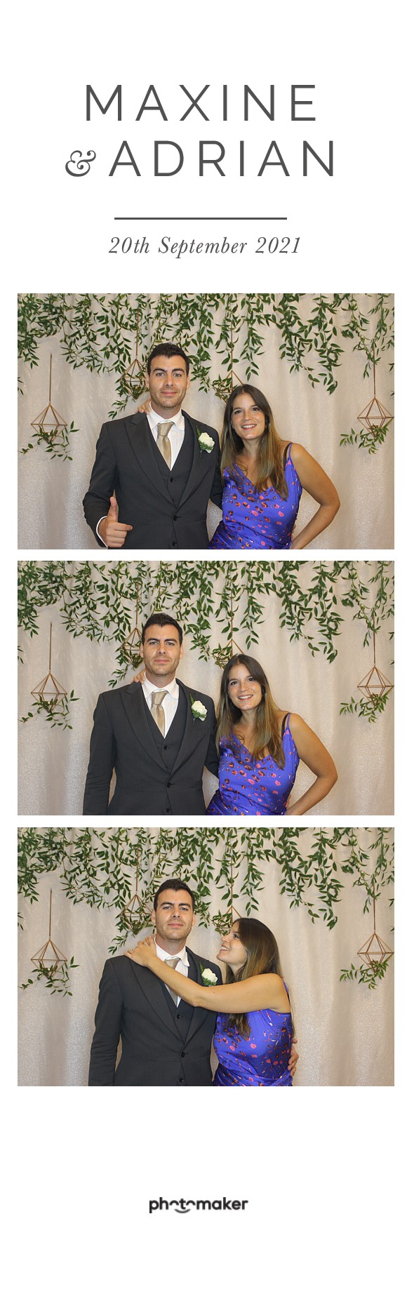 Maxine & Adrian's Wedding | View more photos from the event at gallery.photomakerphotobooth.com.mt/u/PhotomakerMalta/Maxine-Adrians-Wedding