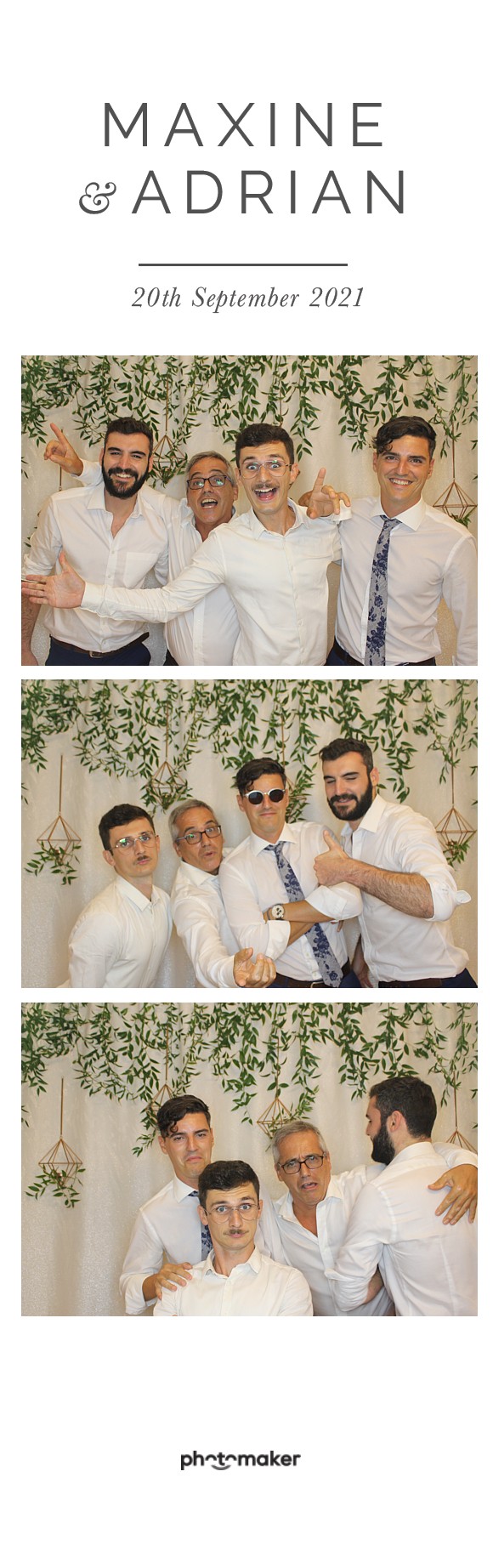 Maxine & Adrian's Wedding | View more photos from the event at gallery.photomakerphotobooth.com.mt/u/PhotomakerMalta/Maxine-Adrians-Wedding