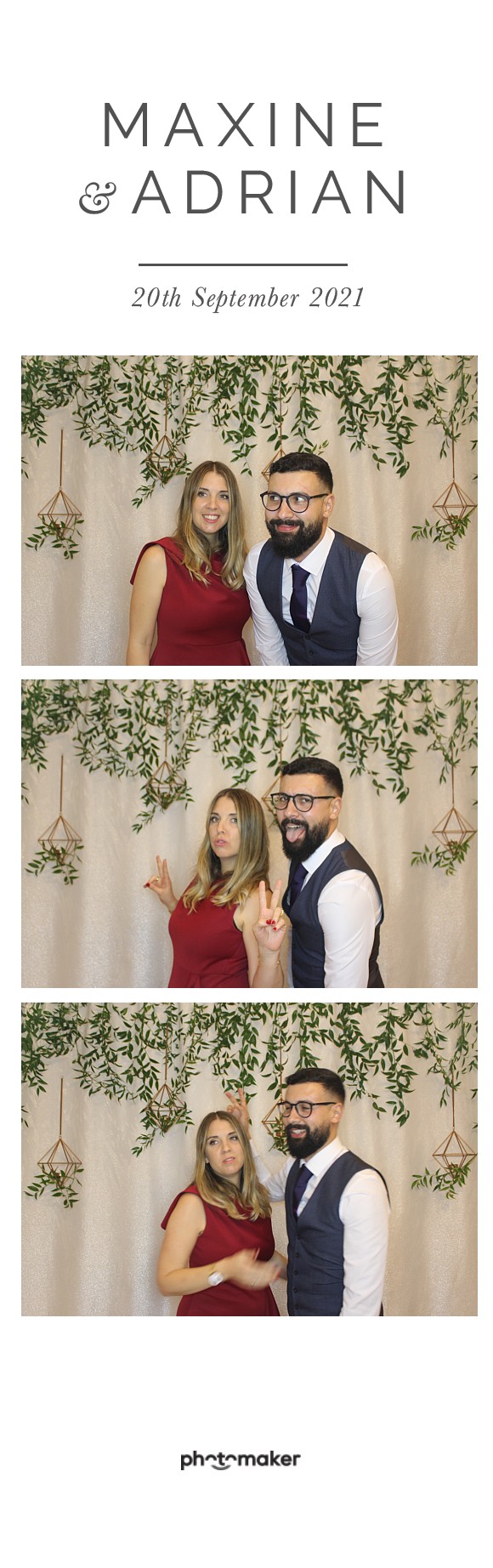 Maxine & Adrian's Wedding | View more photos from the event at gallery.photomakerphotobooth.com.mt/u/PhotomakerMalta/Maxine-Adrians-Wedding