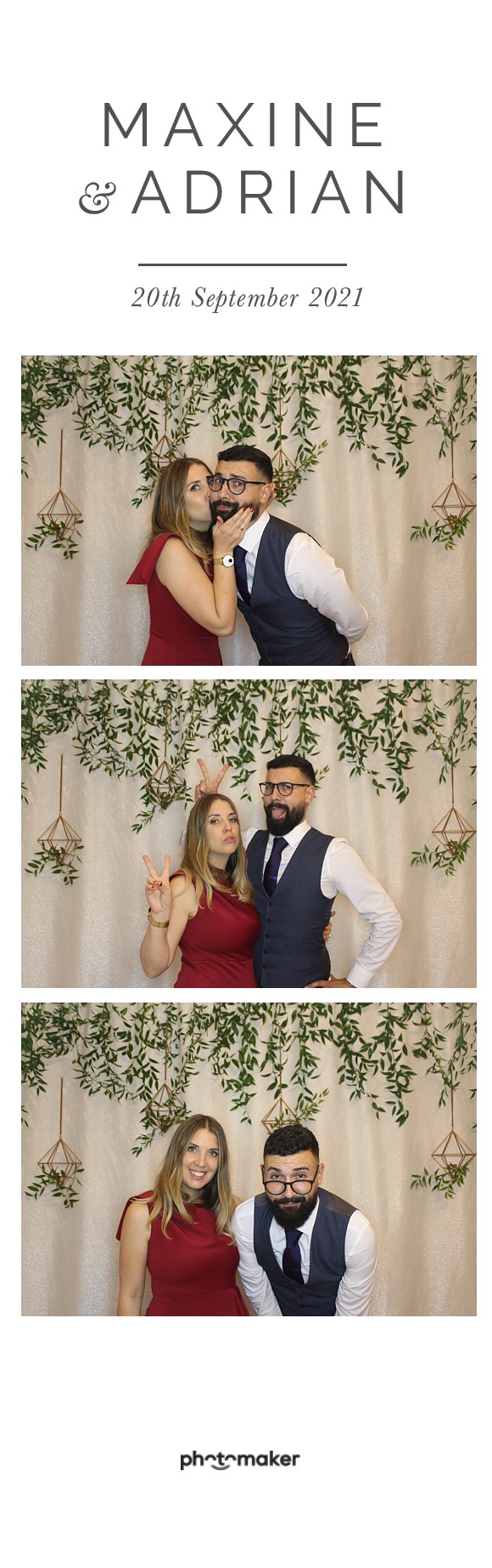 Maxine & Adrian's Wedding | View more photos from the event at gallery.photomakerphotobooth.com.mt/u/PhotomakerMalta/Maxine-Adrians-Wedding