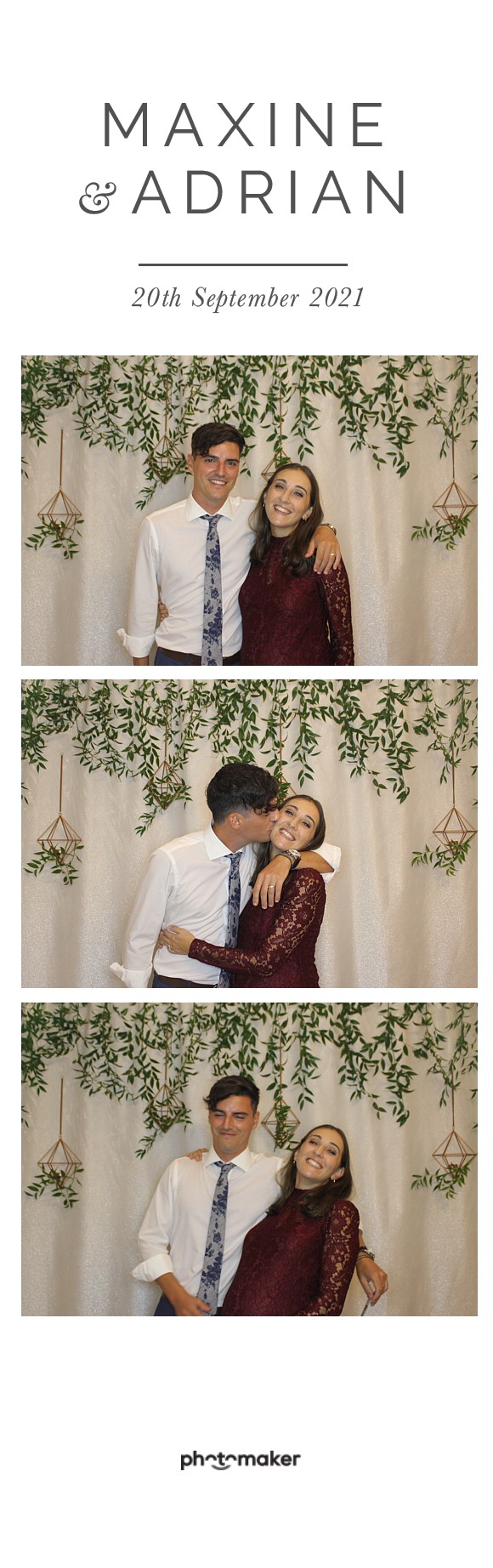 Maxine & Adrian's Wedding | View more photos from the event at gallery.photomakerphotobooth.com.mt/u/PhotomakerMalta/Maxine-Adrians-Wedding