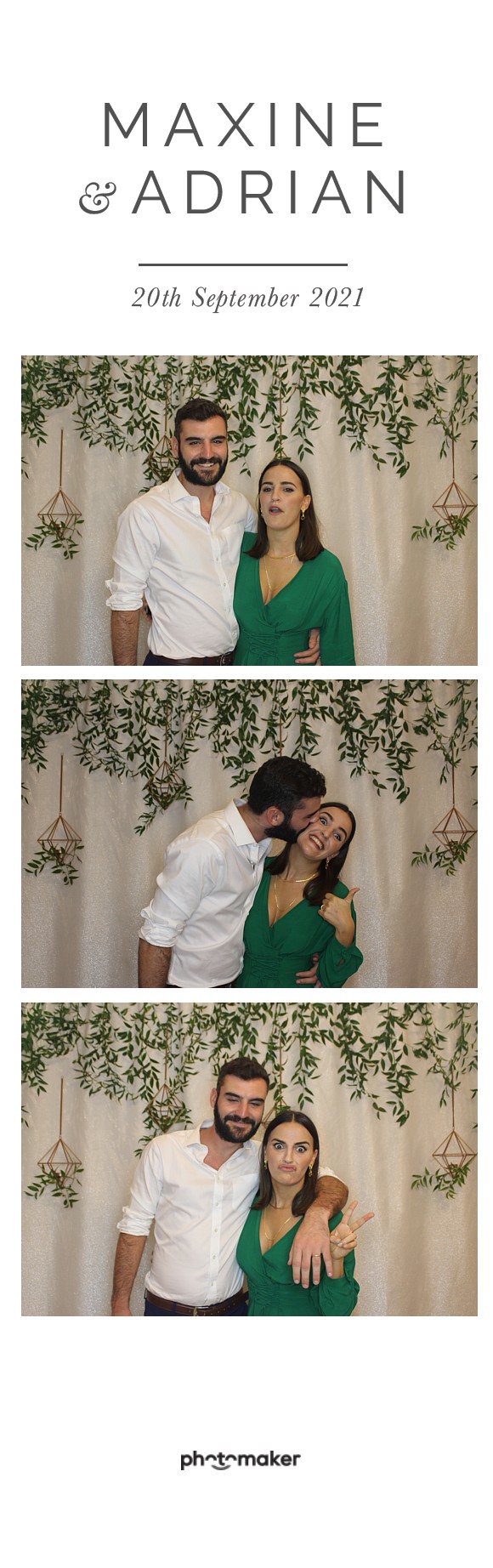 Maxine & Adrian's Wedding | View more photos from the event at gallery.photomakerphotobooth.com.mt/u/PhotomakerMalta/Maxine-Adrians-Wedding