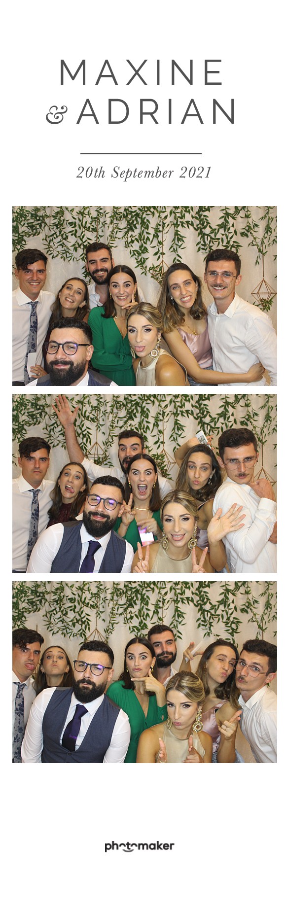 Maxine & Adrian's Wedding | View more photos from the event at gallery.photomakerphotobooth.com.mt/u/PhotomakerMalta/Maxine-Adrians-Wedding