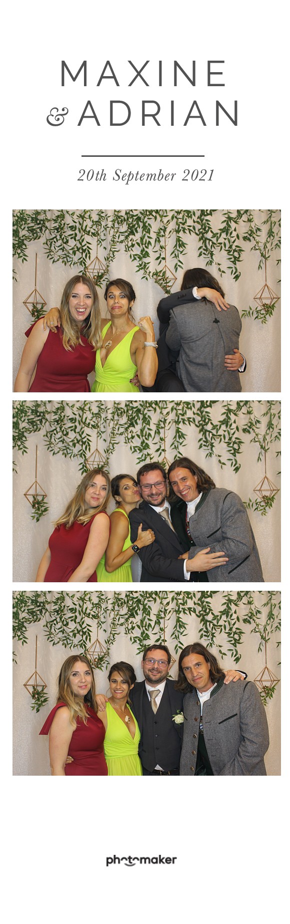 Maxine & Adrian's Wedding | View more photos from the event at gallery.photomakerphotobooth.com.mt/u/PhotomakerMalta/Maxine-Adrians-Wedding