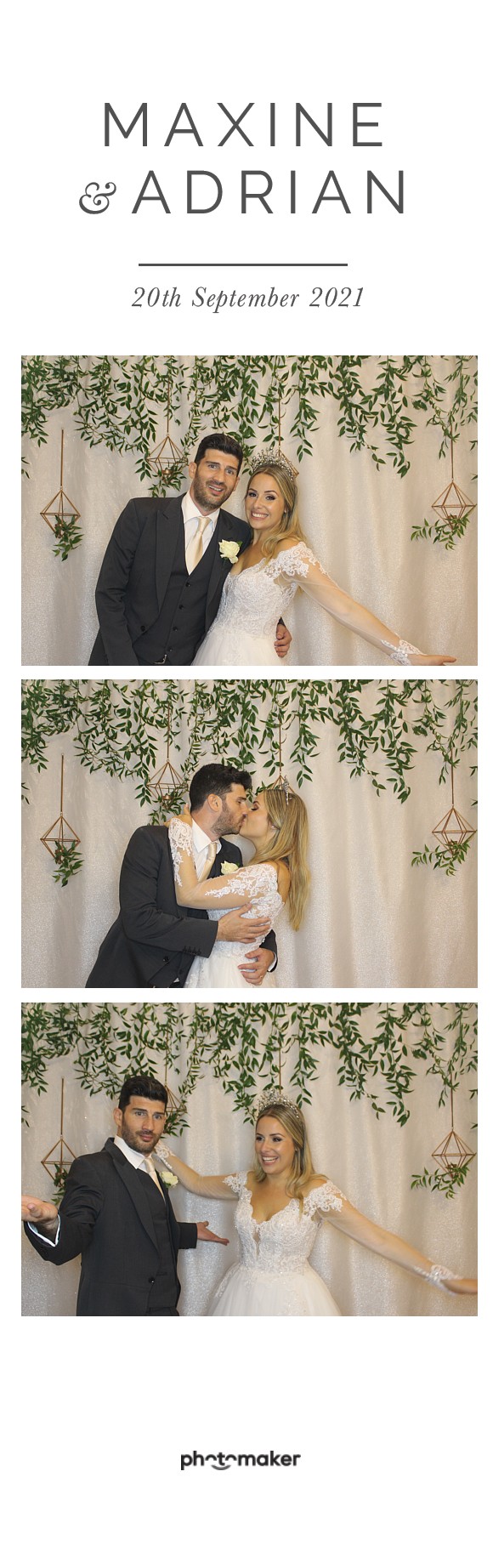 Maxine & Adrian's Wedding | View more photos from the event at gallery.photomakerphotobooth.com.mt/u/PhotomakerMalta/Maxine-Adrians-Wedding