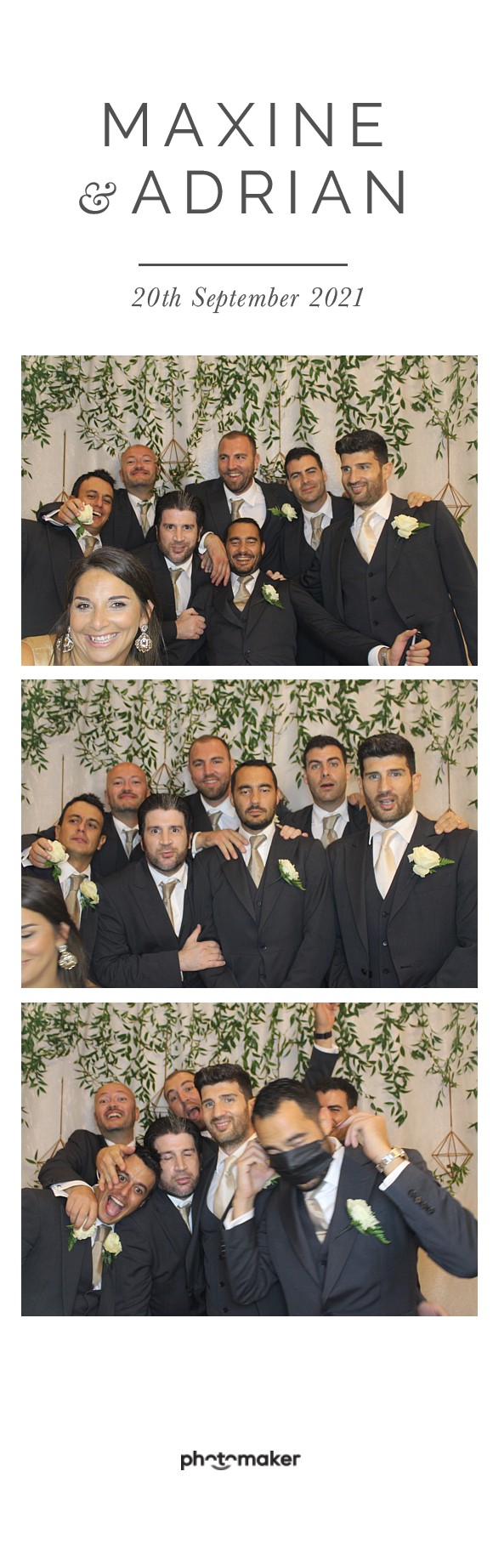 Maxine & Adrian's Wedding | View more photos from the event at gallery.photomakerphotobooth.com.mt/u/PhotomakerMalta/Maxine-Adrians-Wedding