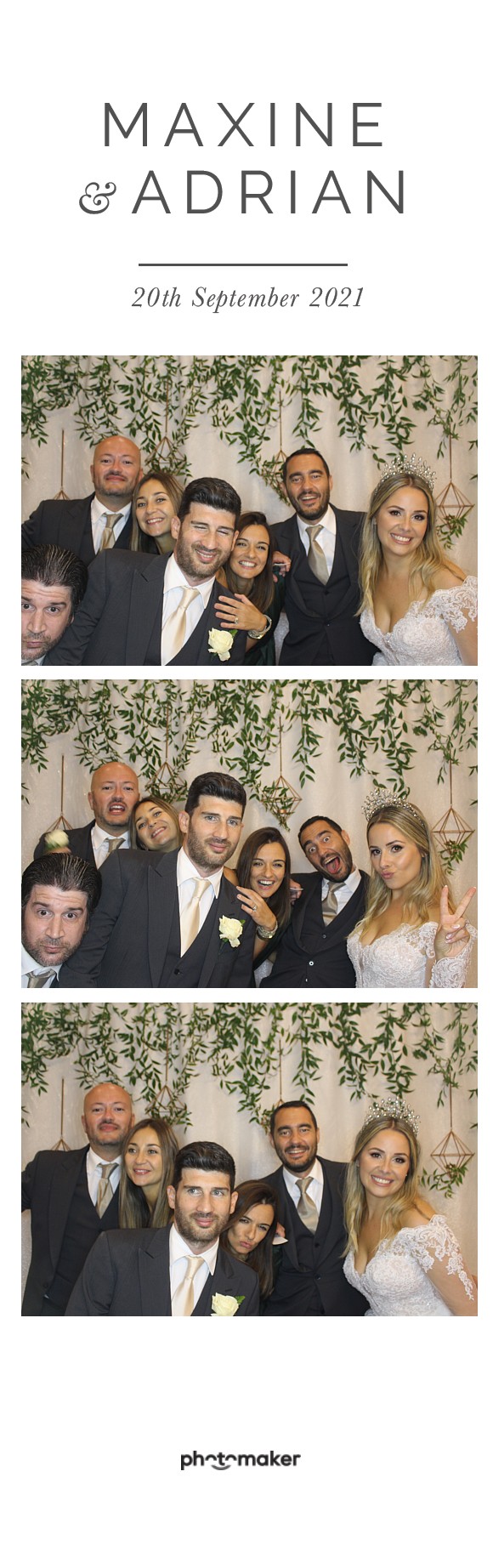 Maxine & Adrian's Wedding | View more photos from the event at gallery.photomakerphotobooth.com.mt/u/PhotomakerMalta/Maxine-Adrians-Wedding