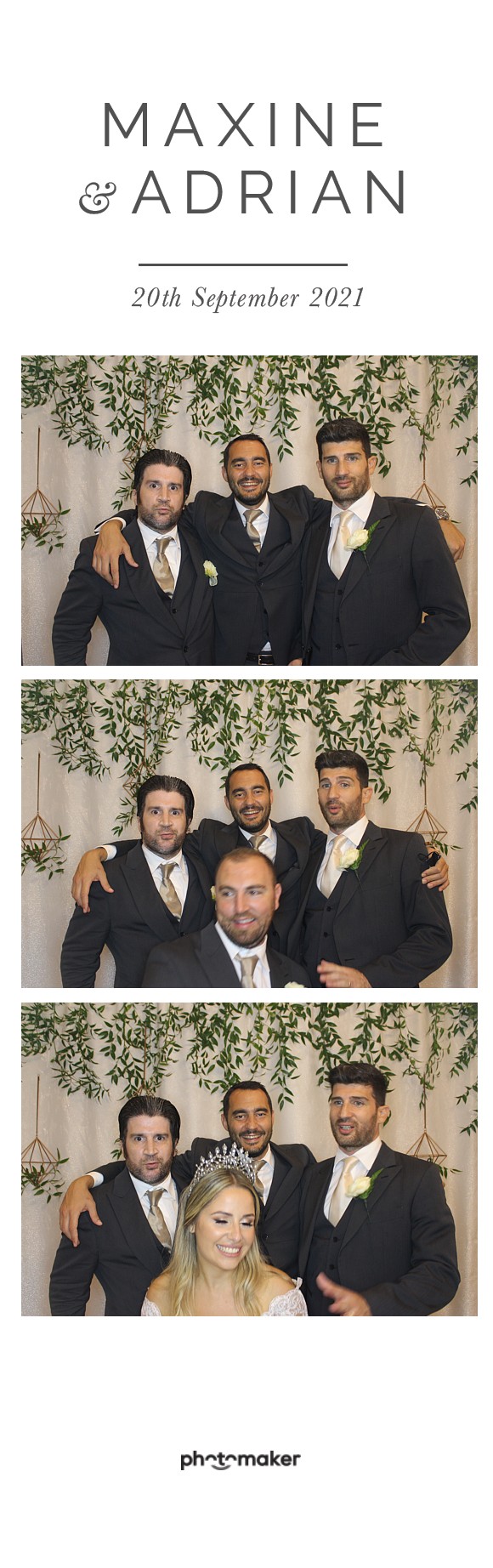 Maxine & Adrian's Wedding | View more photos from the event at gallery.photomakerphotobooth.com.mt/u/PhotomakerMalta/Maxine-Adrians-Wedding