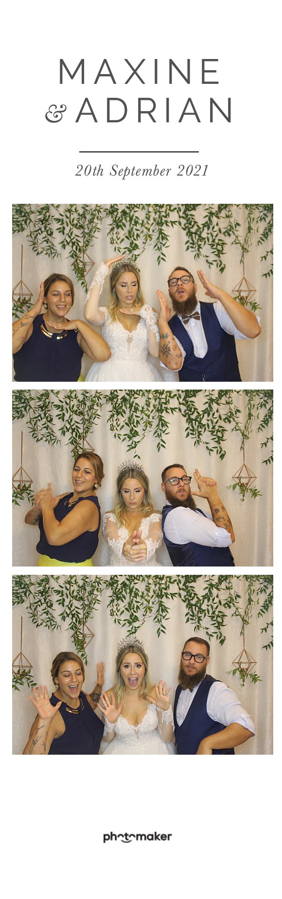 Maxine & Adrian's Wedding | View more photos from the event at gallery.photomakerphotobooth.com.mt/u/PhotomakerMalta/Maxine-Adrians-Wedding